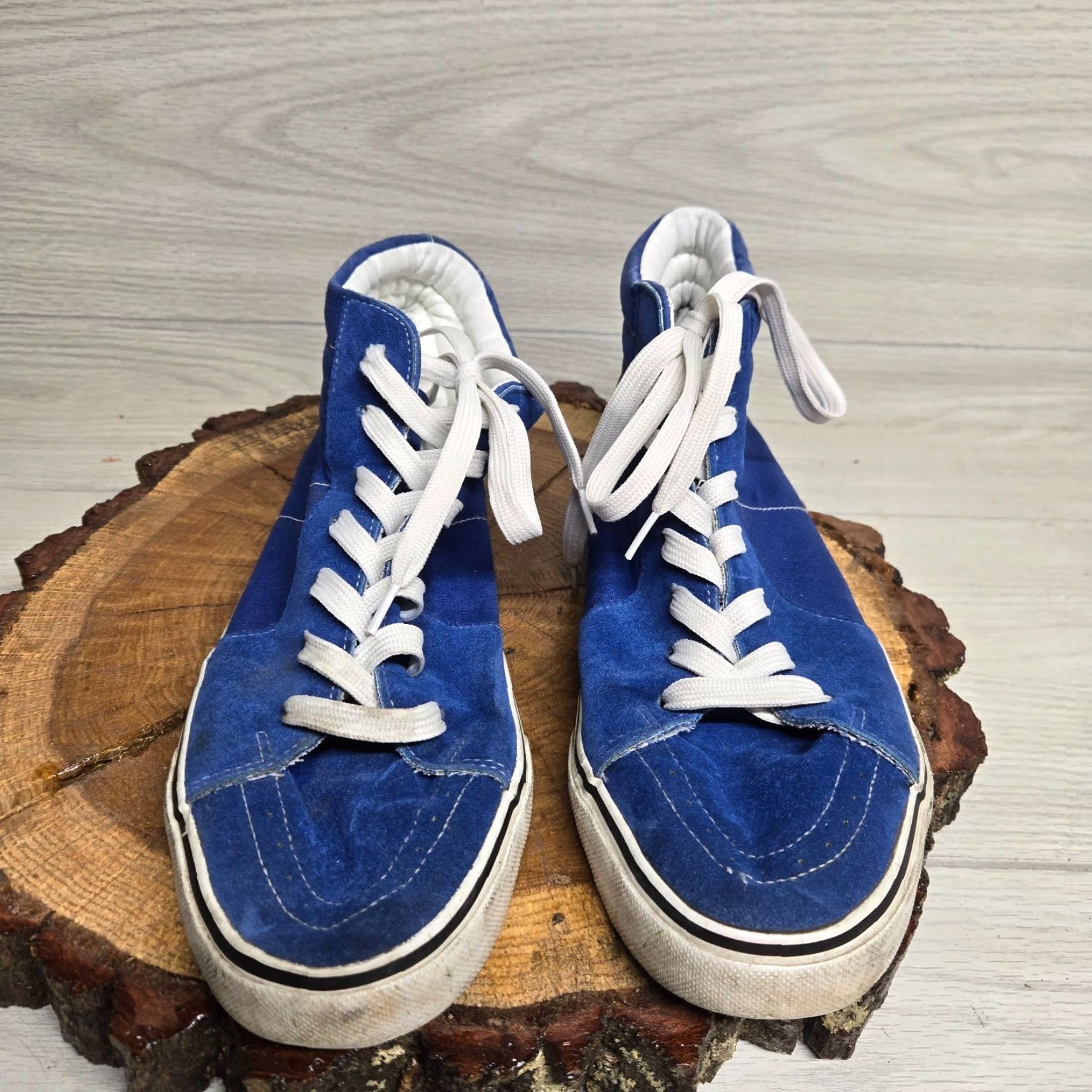 Ecko Unltd. Ecko Unltd. Steven 26-M Sneaker Mid Top Lace Up Blue Shoes Mens Size 12 Casual Comfortable Size US L / EU 52-54 / 3 - 3 Thumbnail