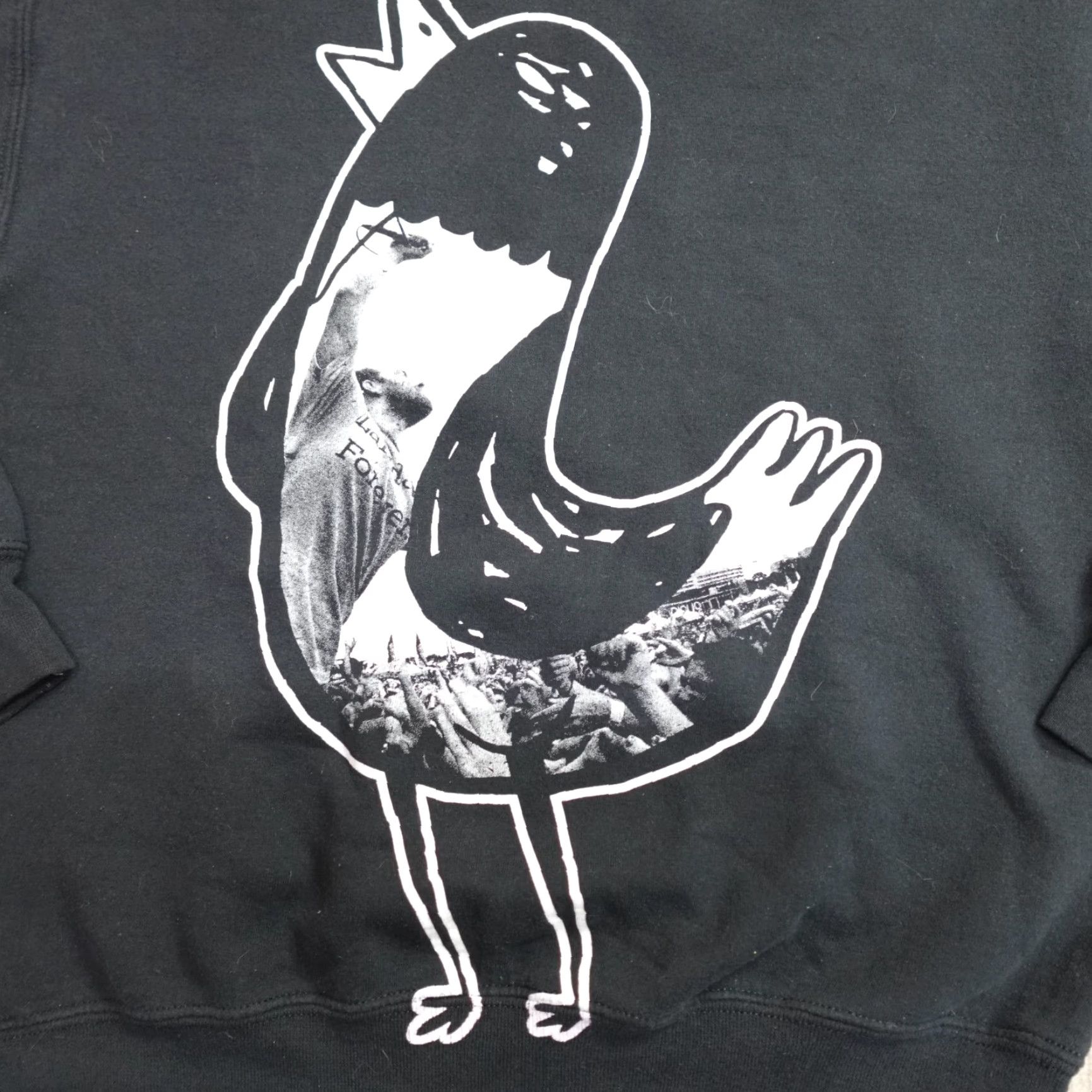 Vintage VINTAGE The Wonder Years Sweatshirt Sweatshirt Small Black American Vintage Mens Pullover Crew Neck Cotton Blend Long Sleeve USA Graphic Print Size US S / EU 44-46 / 1 - 2 Thumbnail