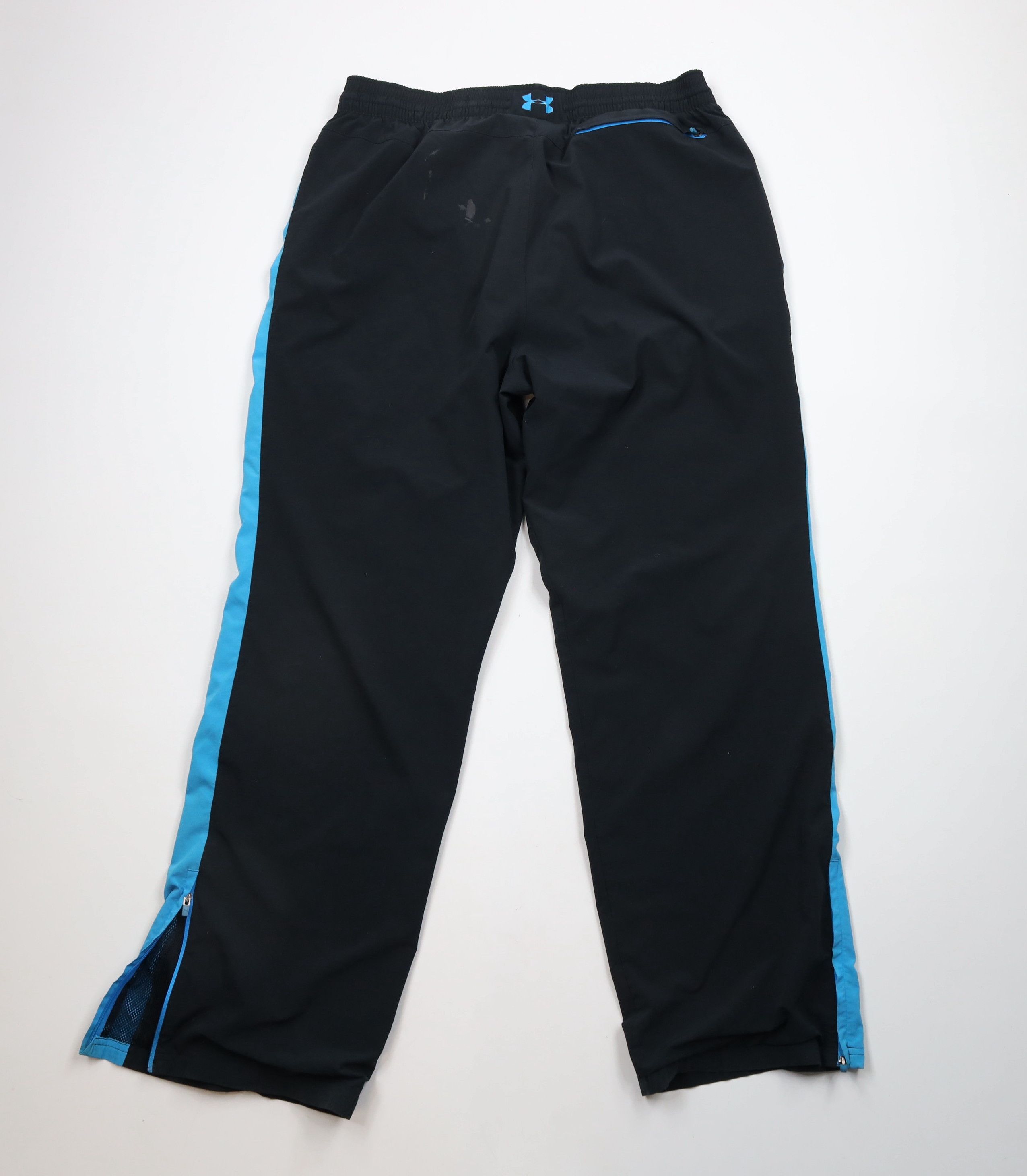 Under Armour × Vintage Under Armour Spell Out Loose Fit Wide Leg Pants Black Size US 40 / EU 56 - 13 Thumbnail