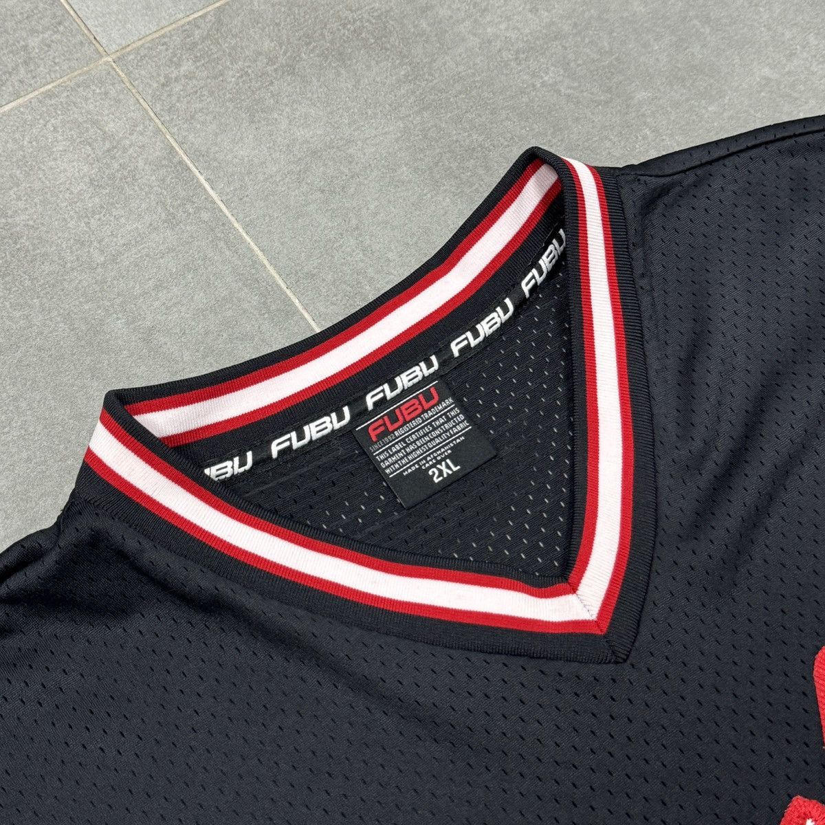 Fubu Fubu Sports Big Logo Jersey T-Shirt Men Size 2XL Size US XXL / EU 58 / 5 - 8 Thumbnail