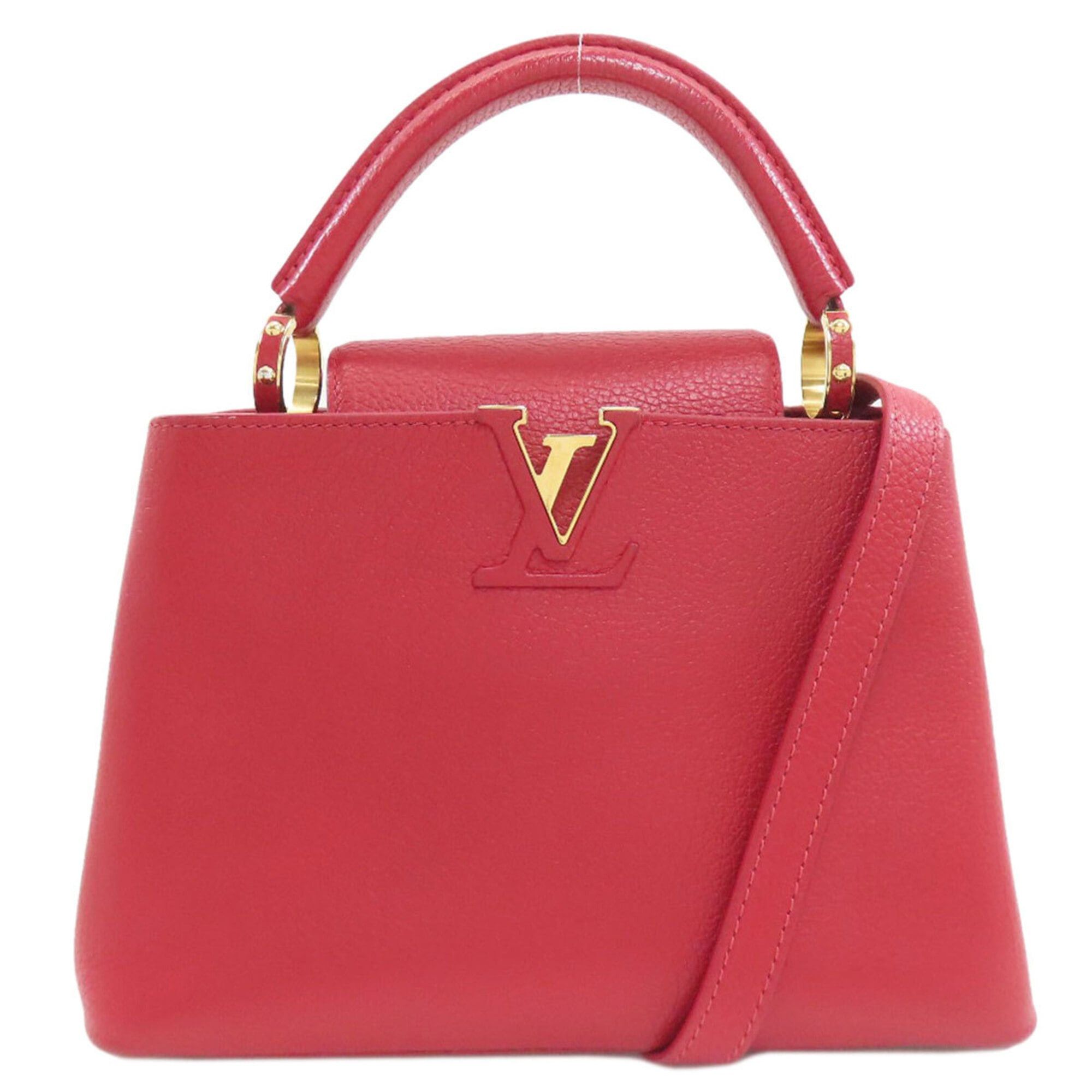 Louis Vuitton Louis Vuitton M52689 Capucines BB Handbag, Taurillon Leather, Women's Size ONE SIZE - 1 Thumbnail