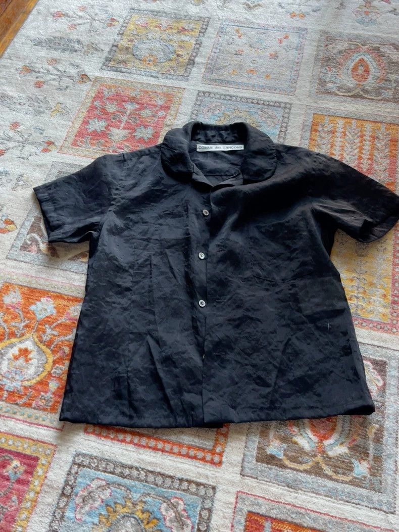 Comme des Garcons Comme Des Garcons Black short-sleeved shirt Size S / US 4 / IT 40 - 1 Thumbnail
