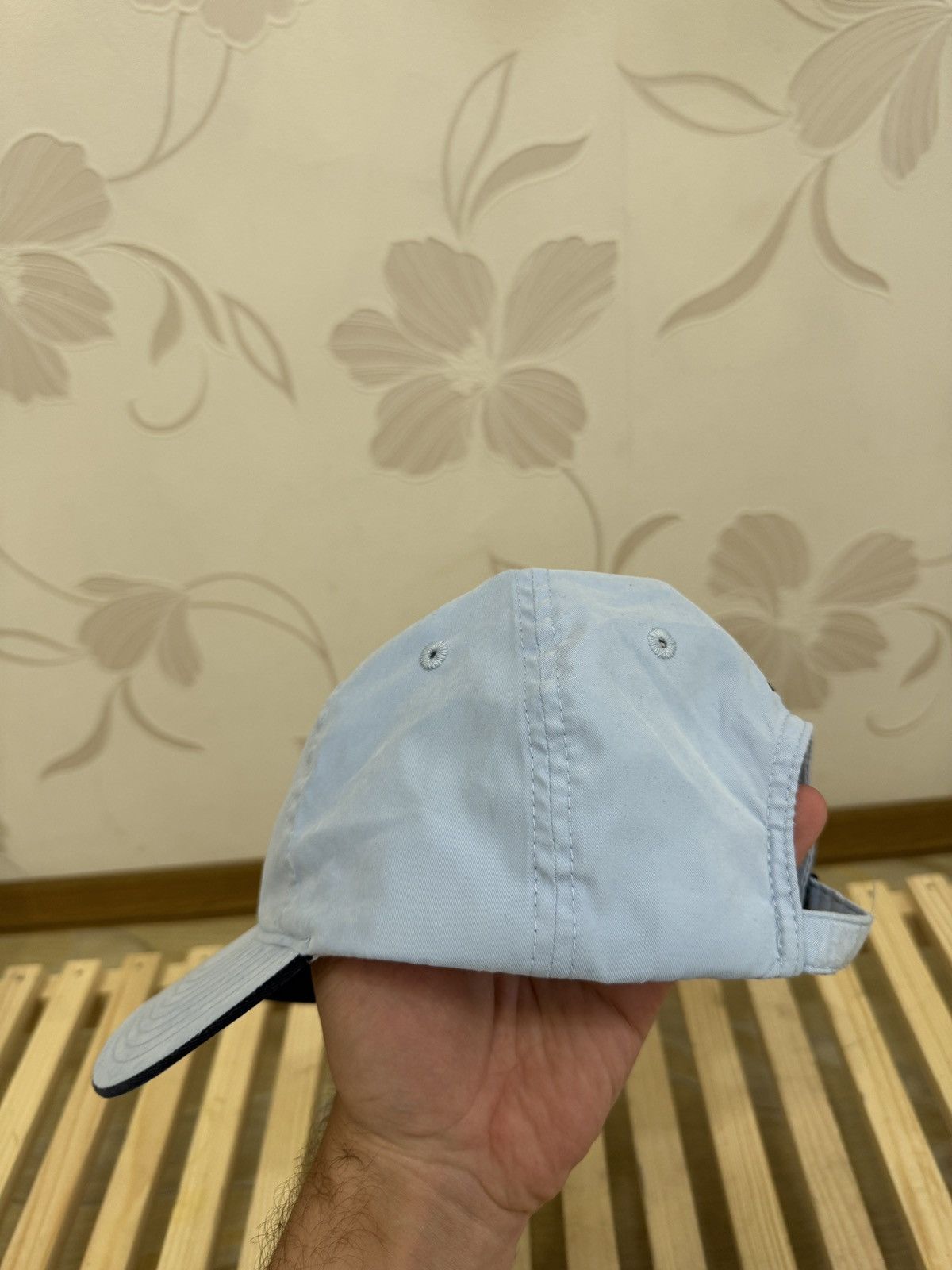 Adidas Adidas headwear vintage y2k blue double logo baseball cap Size ONE SIZE - 4 Thumbnail
