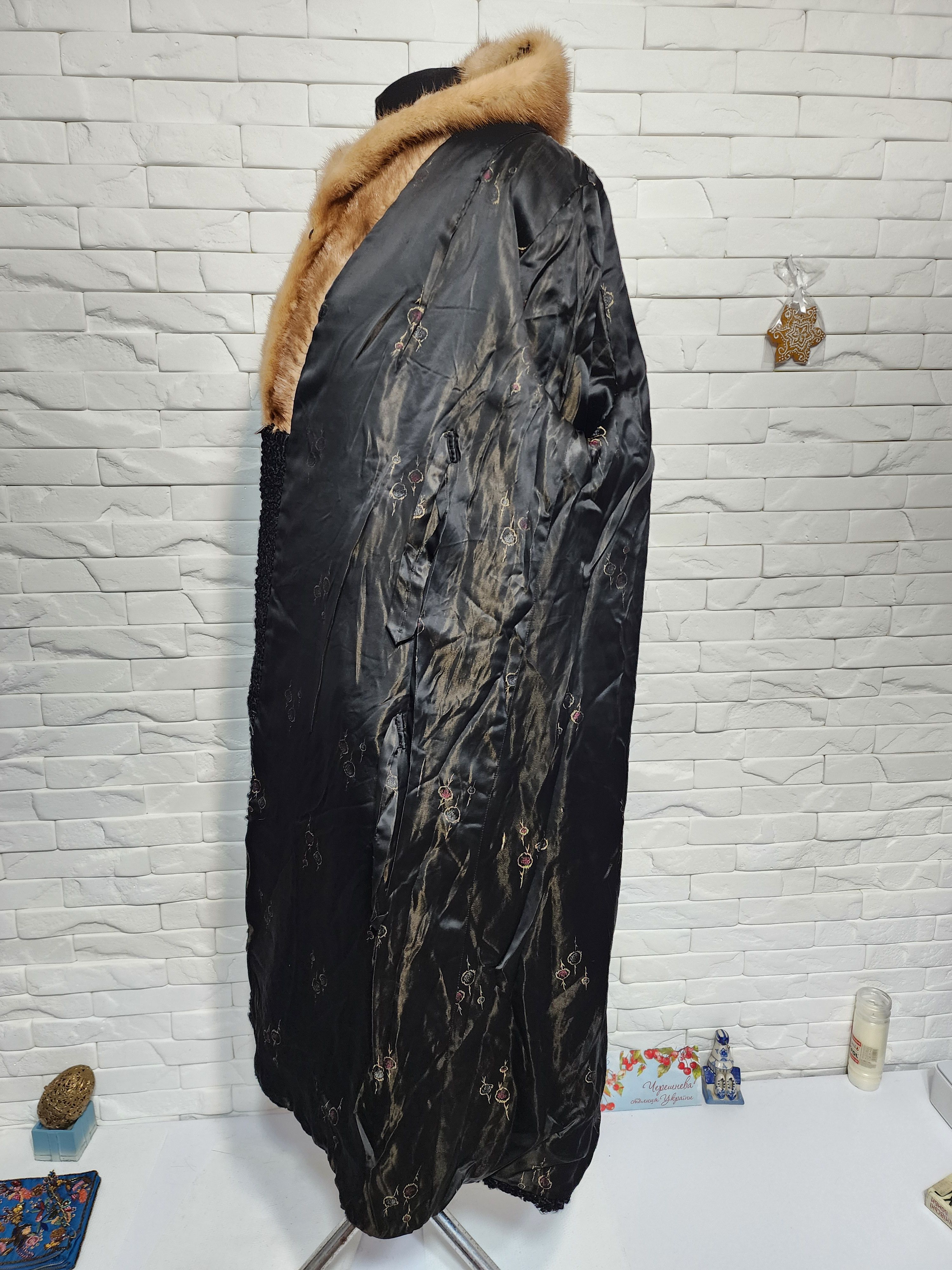 Furla Black Sheepskin Fur Coat: Women's Warm Winter Outerwear Size XL / US 12-14 / IT 48-50 - 10 Thumbnail