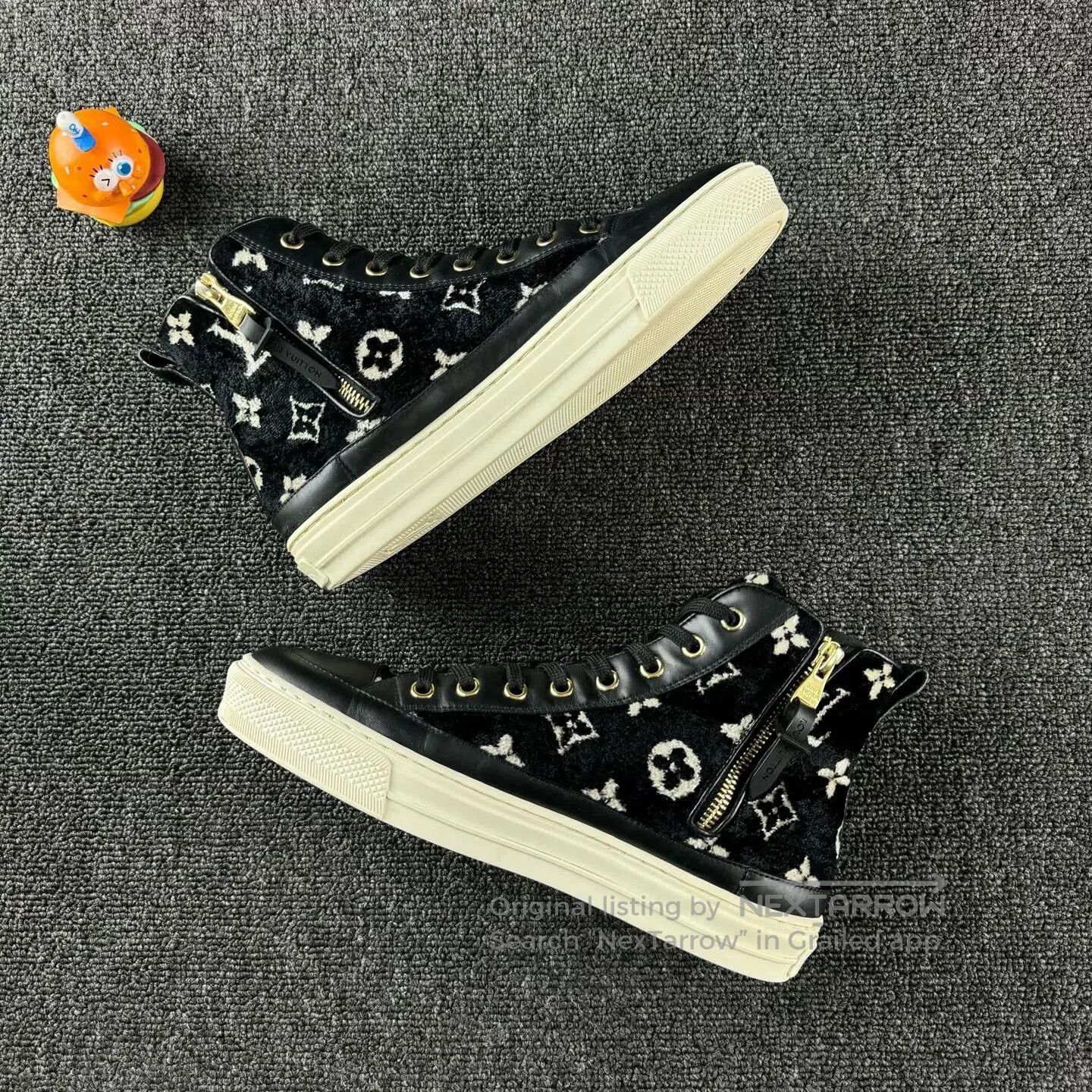 Louis Vuitton Louis Vuitton Black and White High. Size US 6 / IT 36 - 3 Thumbnail