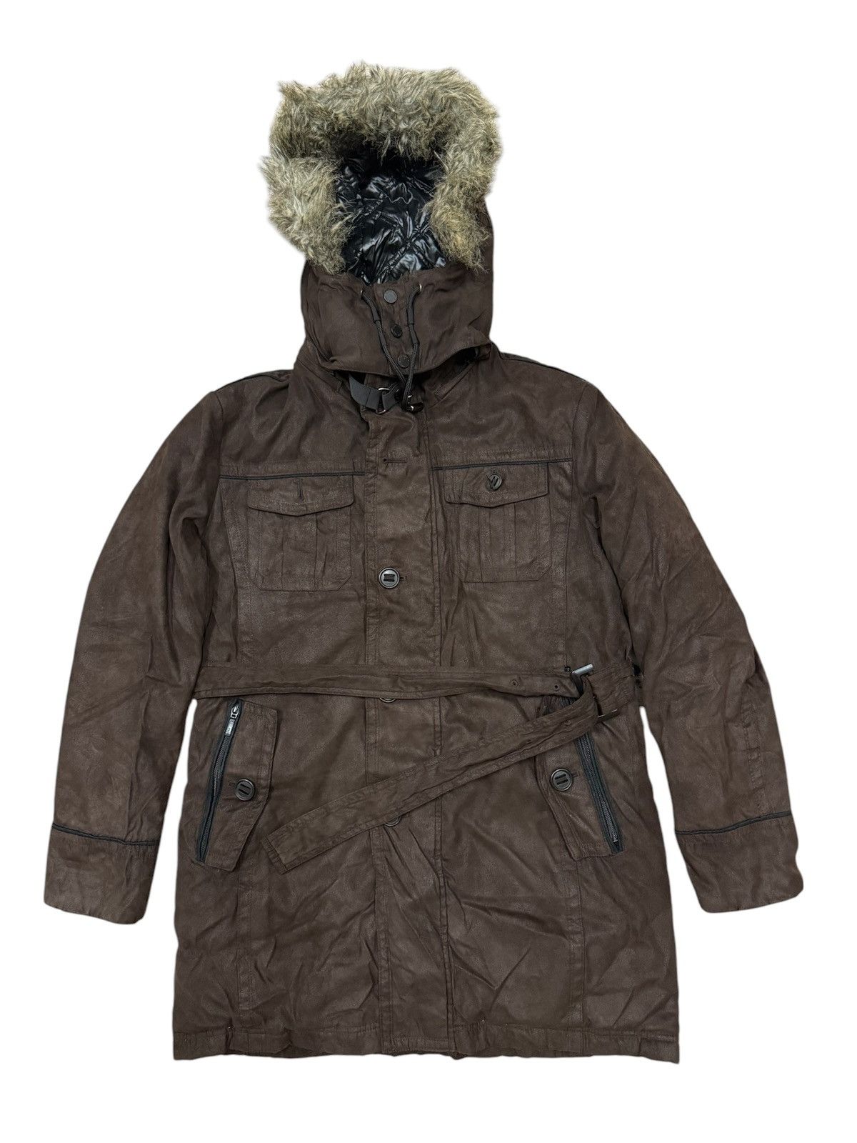 Uniqlo Uniqlo Special Edition Fur Down Jacket Cold Weather Hoodie Size US S / EU 44-46 / 1 - 1 Thumbnail