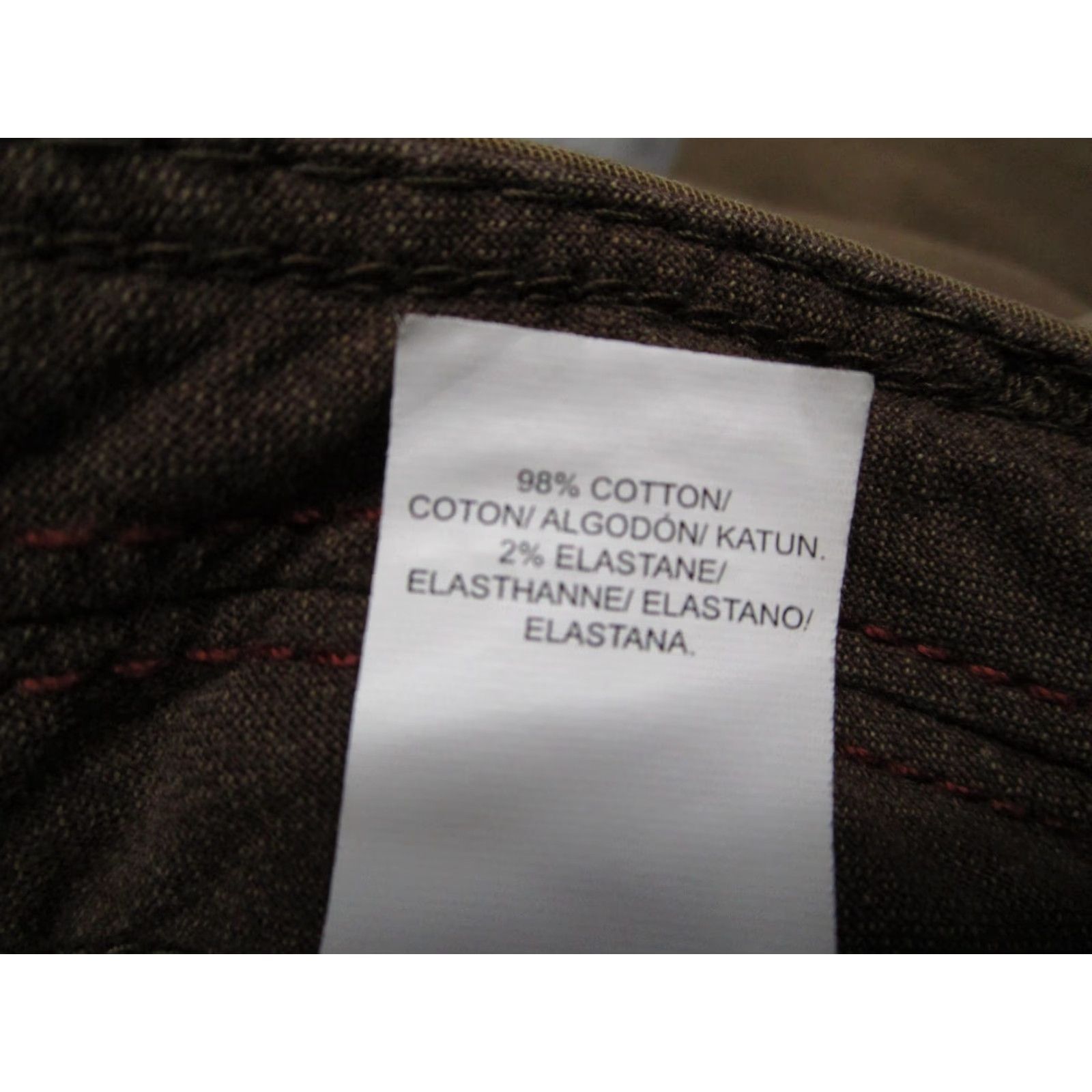 Lucky Brand Lucky Brand Chino Pants 38 Khaki Beige Casual Mens Size US 38 / EU 54 - 5 Thumbnail