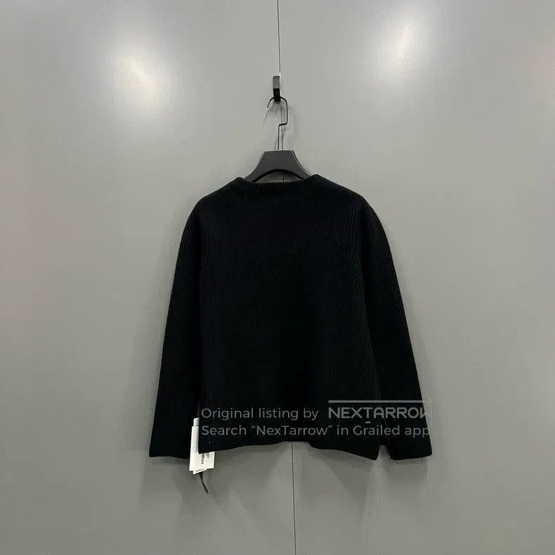 Acne Studios Acne Studios Black Round Neck Knit Sweater Size US S / EU 44-46 / 1 - 2 Thumbnail