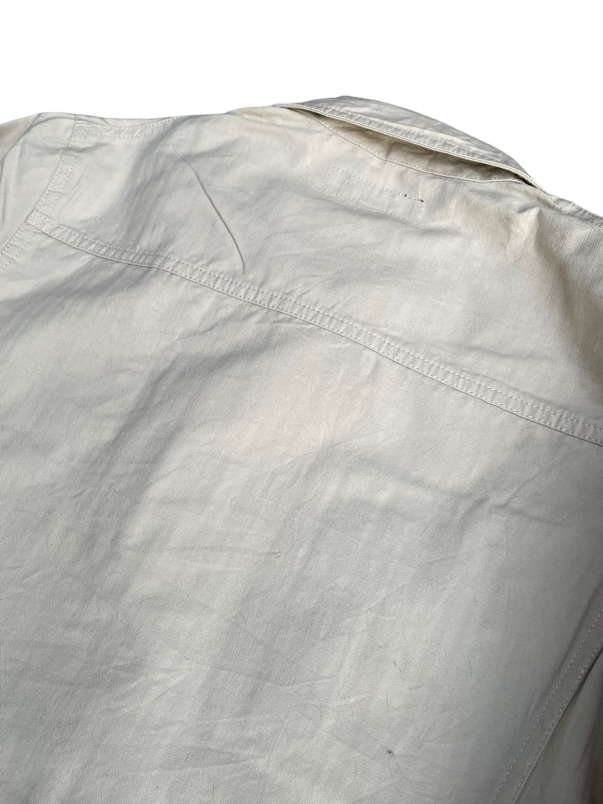 Designer × Issey Miyake × Japanese Brand Ined Homme Herringbong Twill Jacket Size M / US 6-8 / IT 42-44 - 7 Thumbnail