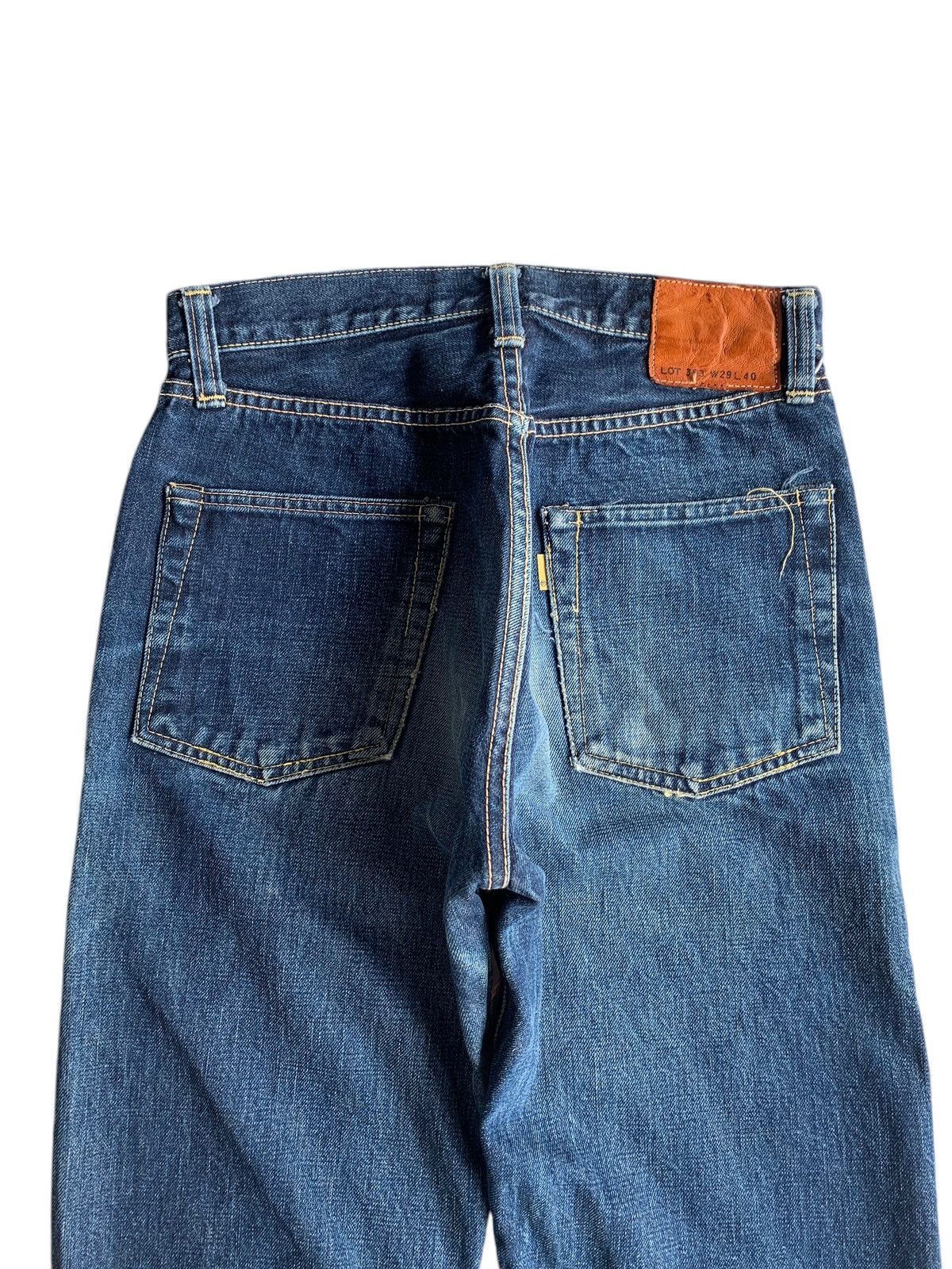 If Six Was Nine × Japanese Brand Unknown Japanese Brand Button fly Mudwash Selvedge Denim Size US 28 / EU 44 - 9 Thumbnail