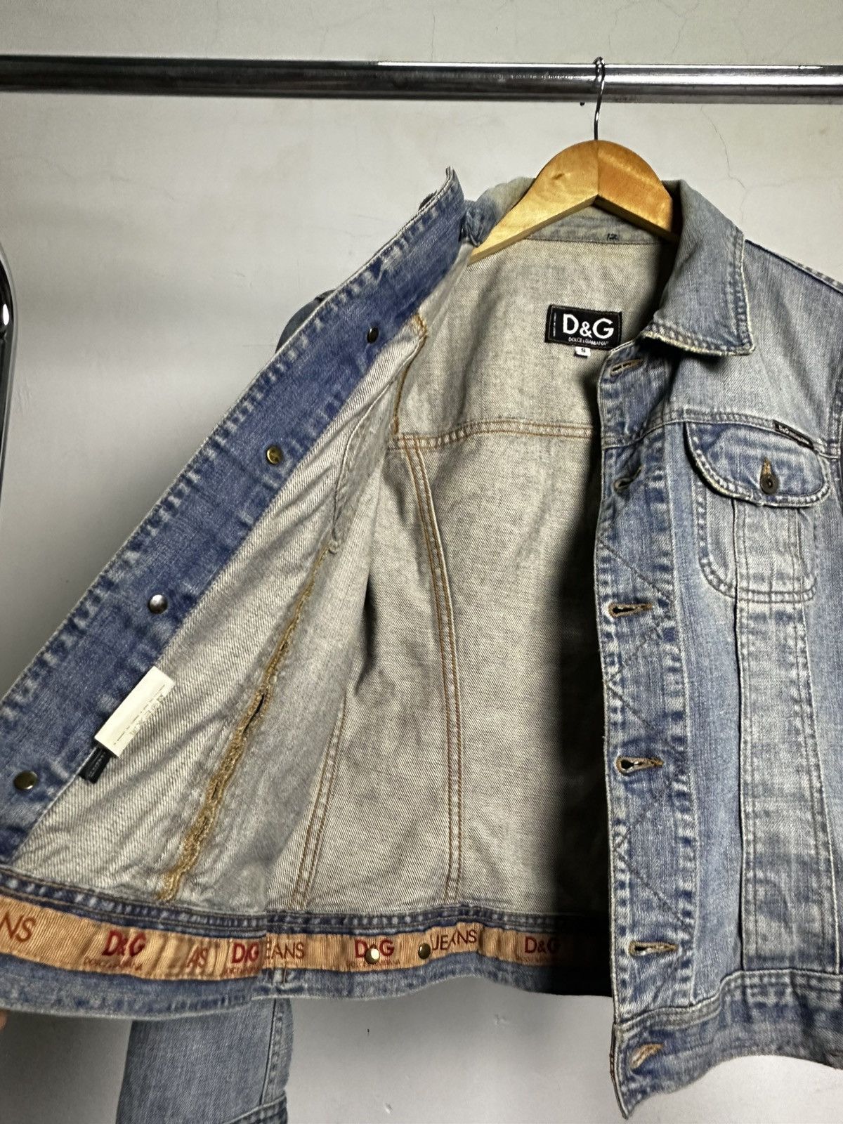 Designer × Dolce & Gabbana Dolce & Gabbana Denim Jacket Size US S / EU 44-46 / 1 - 14 Thumbnail