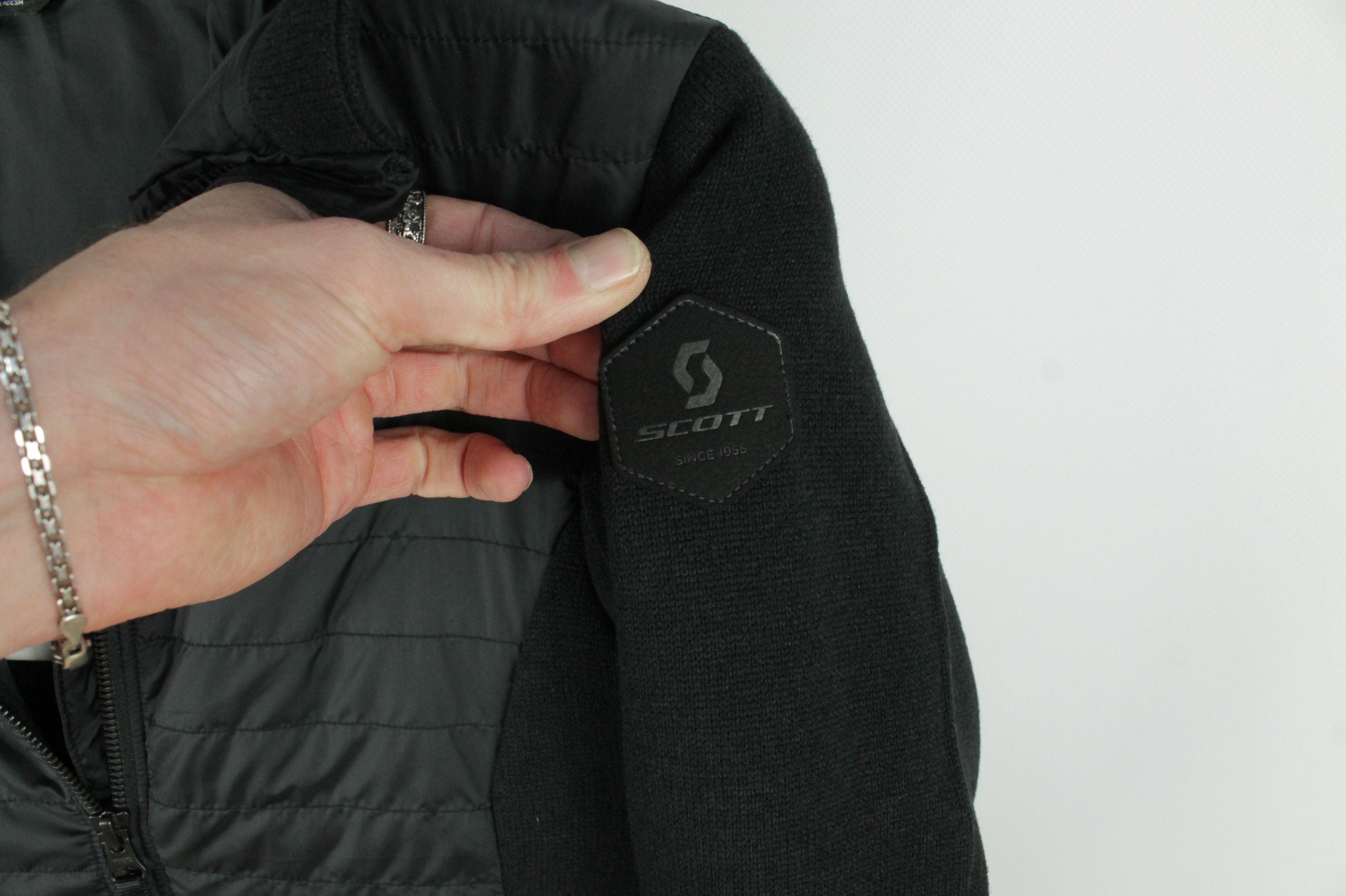 Schott SCOTT Defined Optic Warm Hybrid Black Hoodie Women's Size XS / US 0-2 / IT 36-38 - 5 Thumbnail