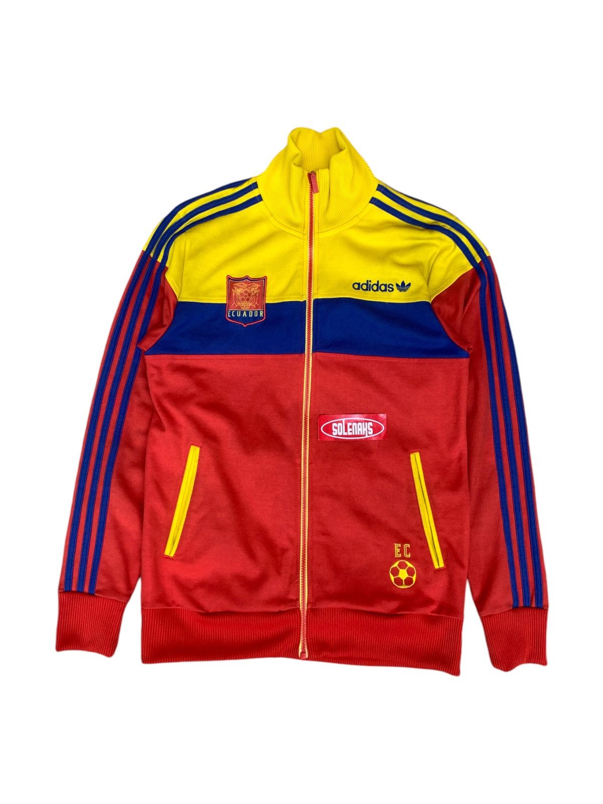 Adidas × Vintage Adidas ecuador tracktop rare Size US S / EU 44-46 / 1 - 1 Thumbnail