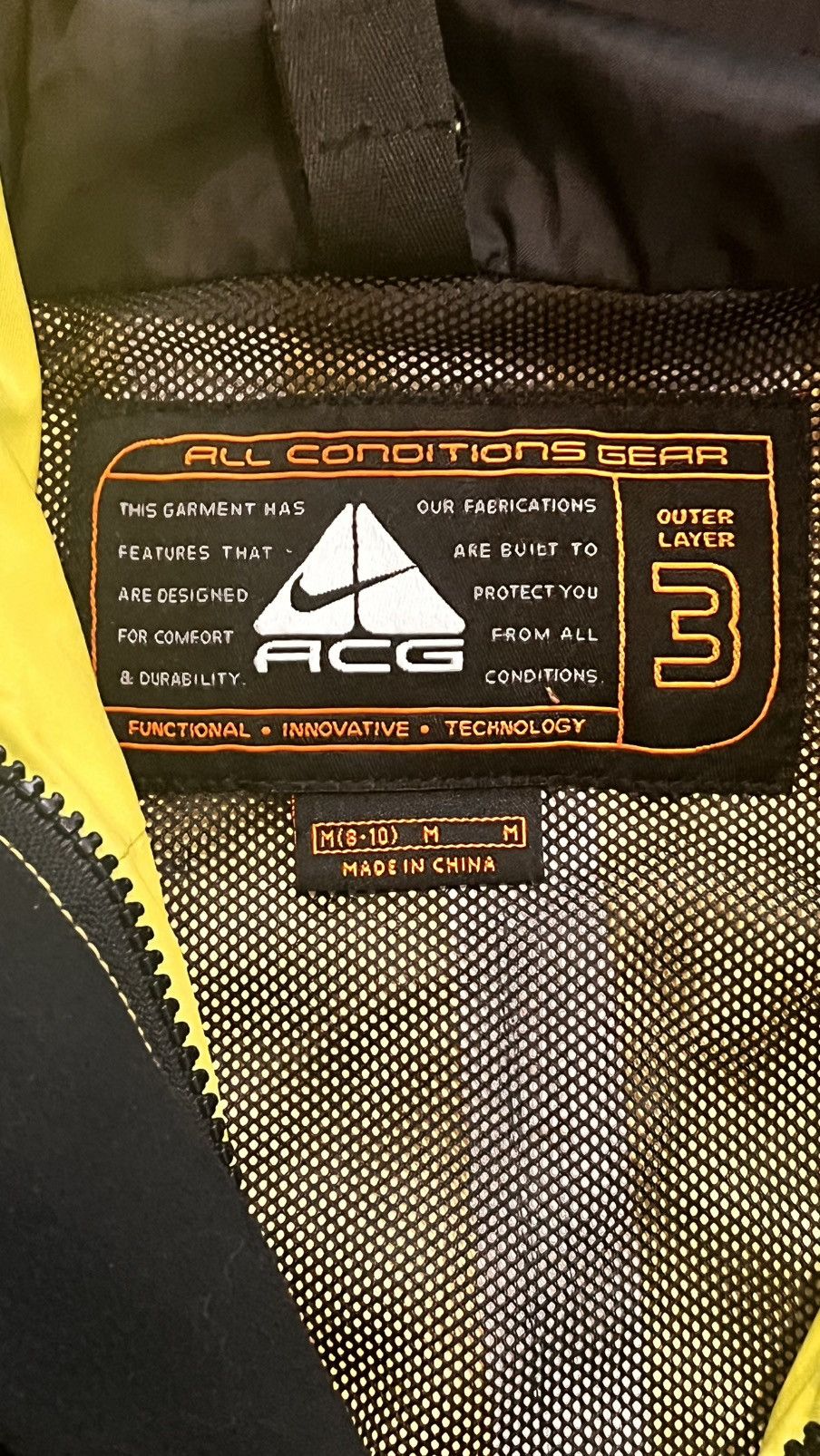 Nike ACG ACG Storm Fit Jacket Vintage 90s Rare Nike Size US M / EU 48-50 / 2 - 5 Thumbnail