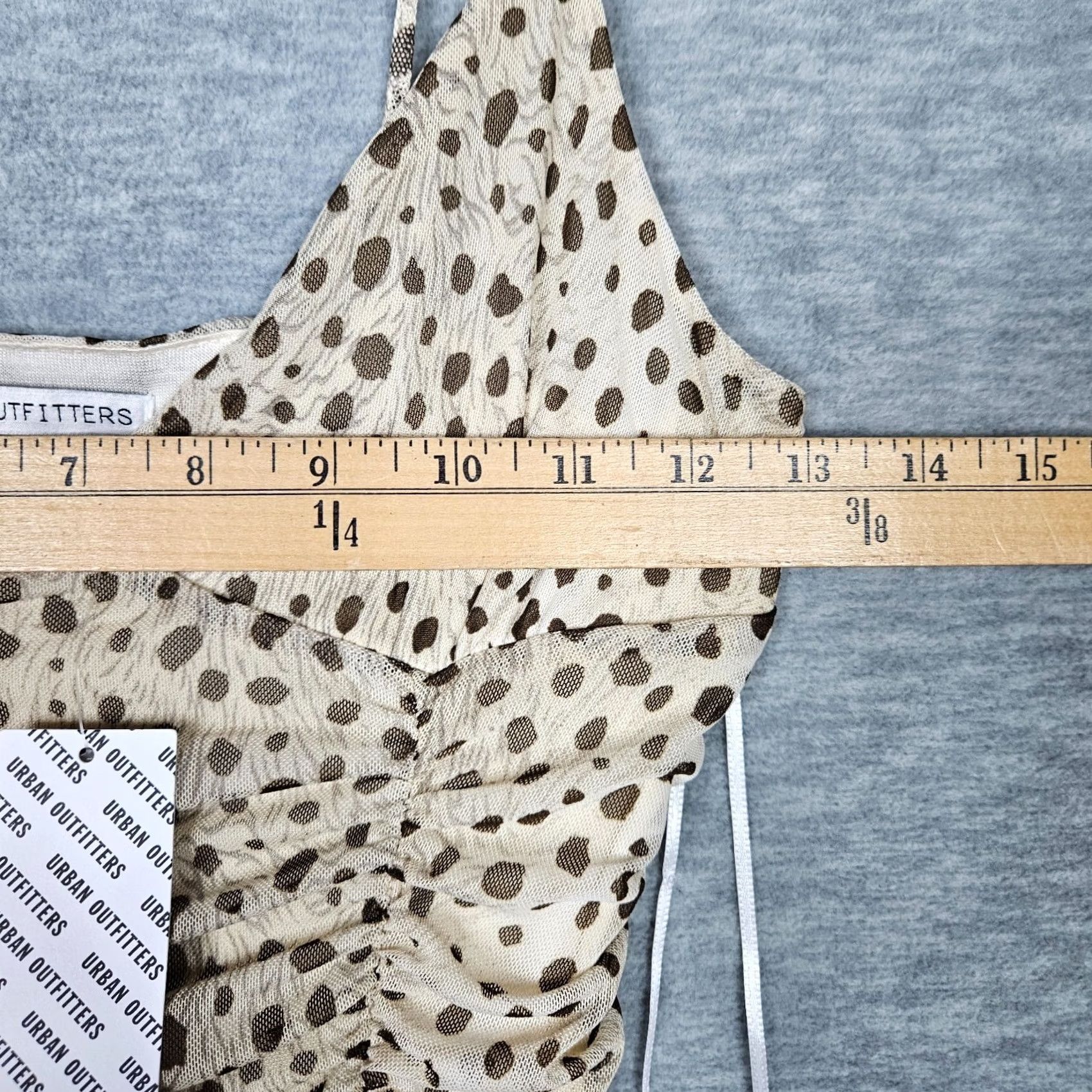 Urban Outfitters URBAN OUTFITTERS Mini Dress Animal Print Stretch Sleeveless XS Womens Multicolor Short Dress Size XS / US 0-2 / IT 36-38 - 5 Thumbnail