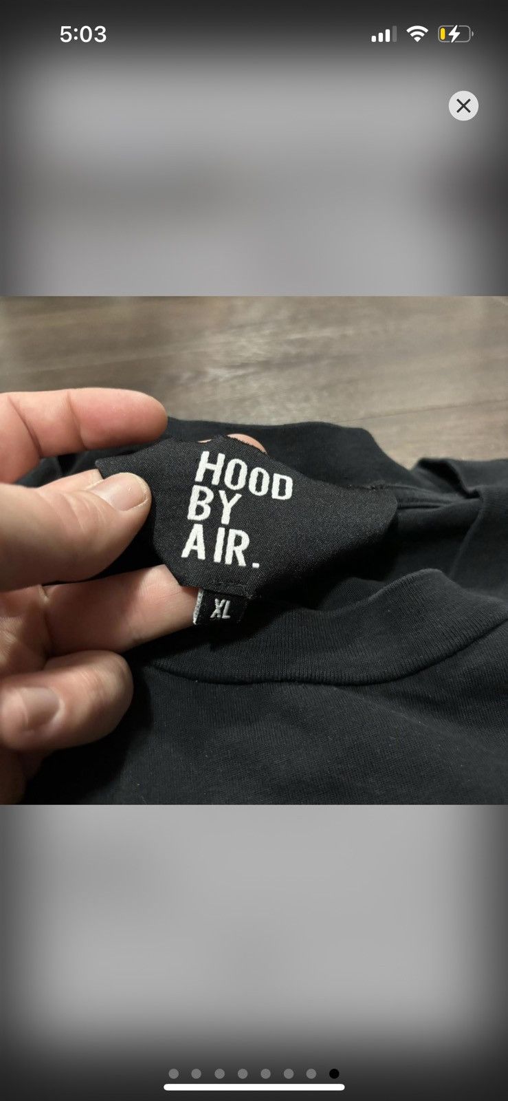 Hood By Air HBA tee Size US XL / EU 56 / 4 - 6 Thumbnail