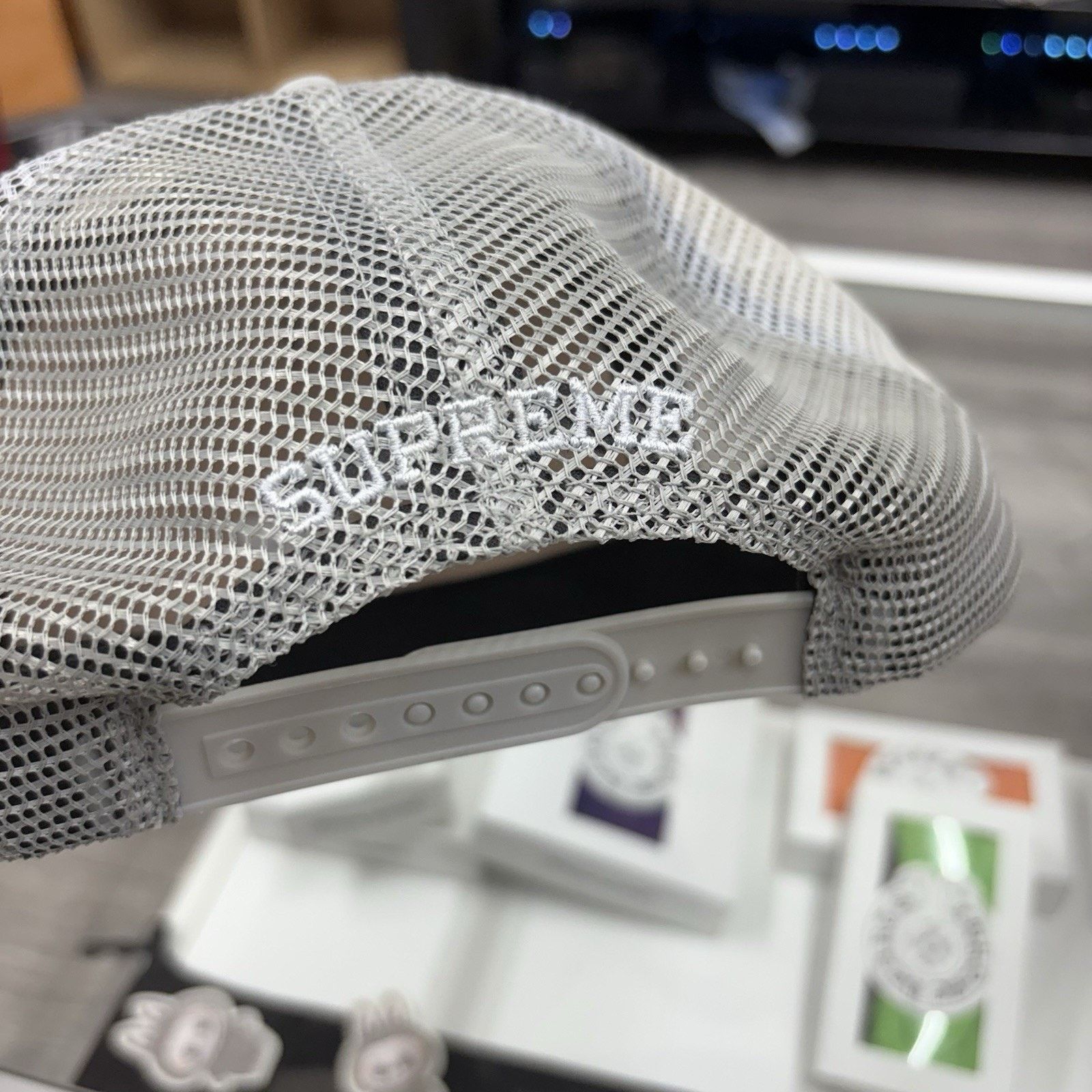 Supreme Supreme 2013 Star Mesh SnapBack ' Black ' | GOOD CONDITION! Size ONE SIZE - 5 Thumbnail