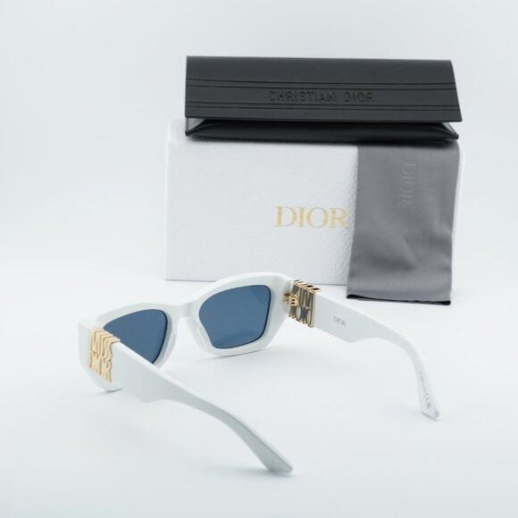 Dior Dior MISSDIOR S1I 50B0 Sunglasses White Square Frame Size ONE SIZE - 12 Thumbnail