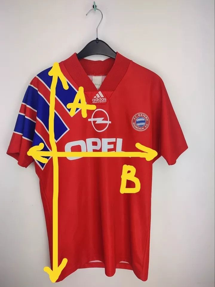 Vintage 1991-93 FC Bayern FC Bayern Munich Munchen Home FOOTBALL Size US S / EU 44-46 / 1 - 11 Thumbnail