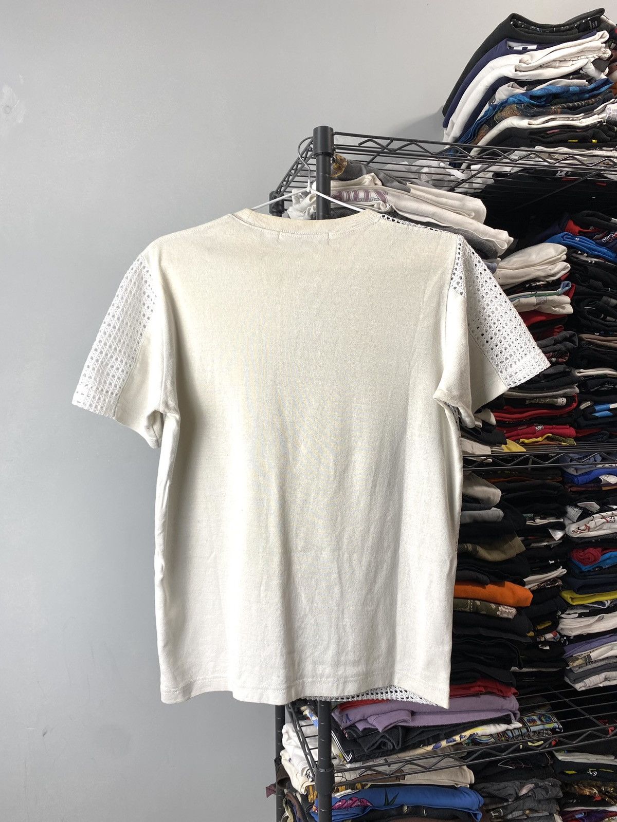 Vintage Y2K Vintage Patchwork Anarchy Mesh T Shirt Band Gothic Punk Size US S / EU 44-46 / 1 - 9 Thumbnail