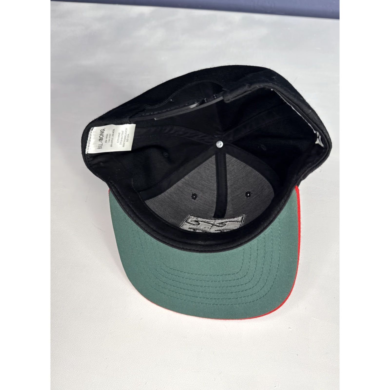 Billabong Billabong surfing USA American Flag Logo SnapBack Hat Adjustable One Size Multicolor Mens Size ONE SIZE - 6 Thumbnail