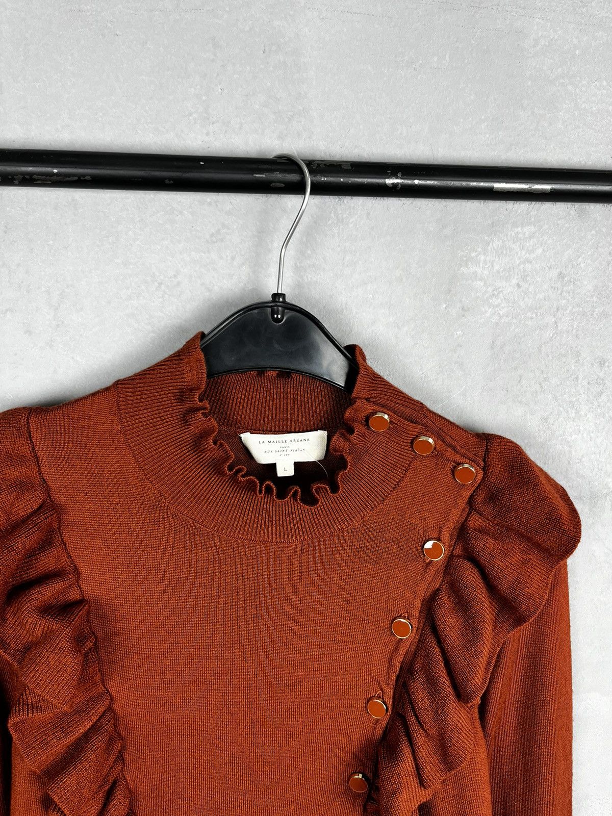 Designer × Sezane La maille sezane Size L / US 10 / IT 46 - 3 Thumbnail
