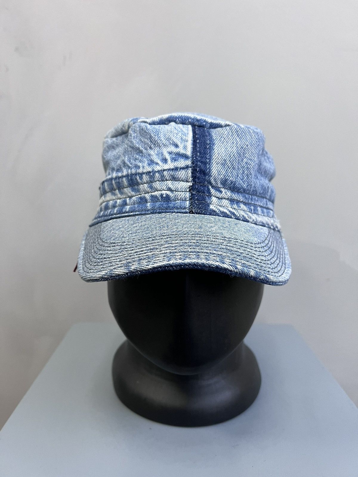 Levi's VINTAGE REWORKED PATCHWORK JUNYA WATANABE STYLE CAP HAT Size ONE SIZE - 3 Thumbnail