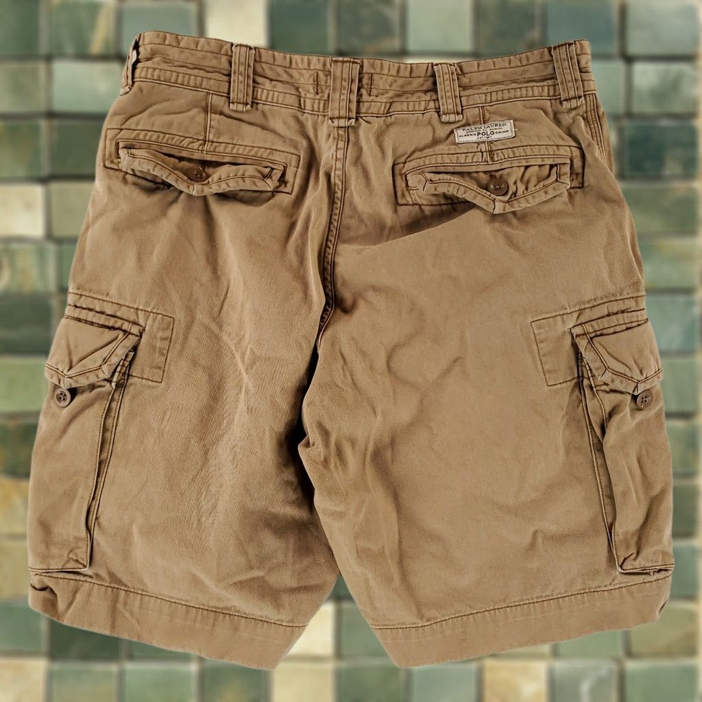 Polo Ralph Lauren Polo Ralph Lauren Cargo Shorts Tan 9 Inch Inseam Mens 34 Brown Cargo 9 in Inseam Mens 34 Polo Ralph Lauren Tan Brown Size US S / EU 44-46 / 1 - 1 Thumbnail
