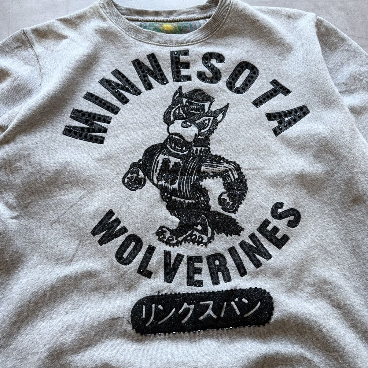 Ringspun Ringspun Minnesota Wolverines Vintage Sweatshirt Crewneck Size US L / EU 52-54 / 3 - 2 Thumbnail