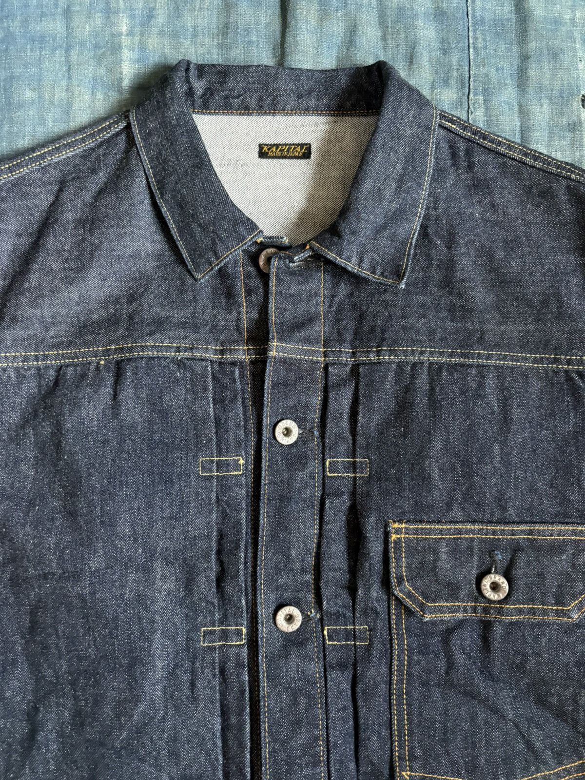 Kapital KAPITAL 14oz Denim 1ST Jacket Size US M / EU 48-50 / 2 - 3 Thumbnail