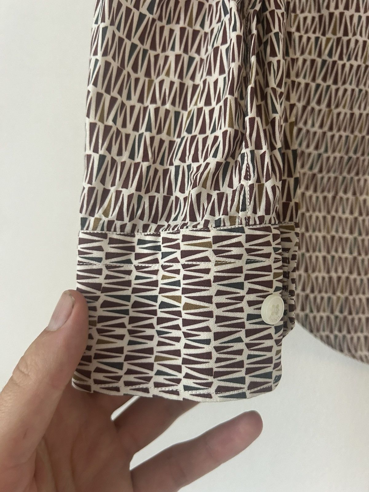 Berluti Abstract Print Shirt Size US M / EU 48-50 / 2 - 7 Thumbnail