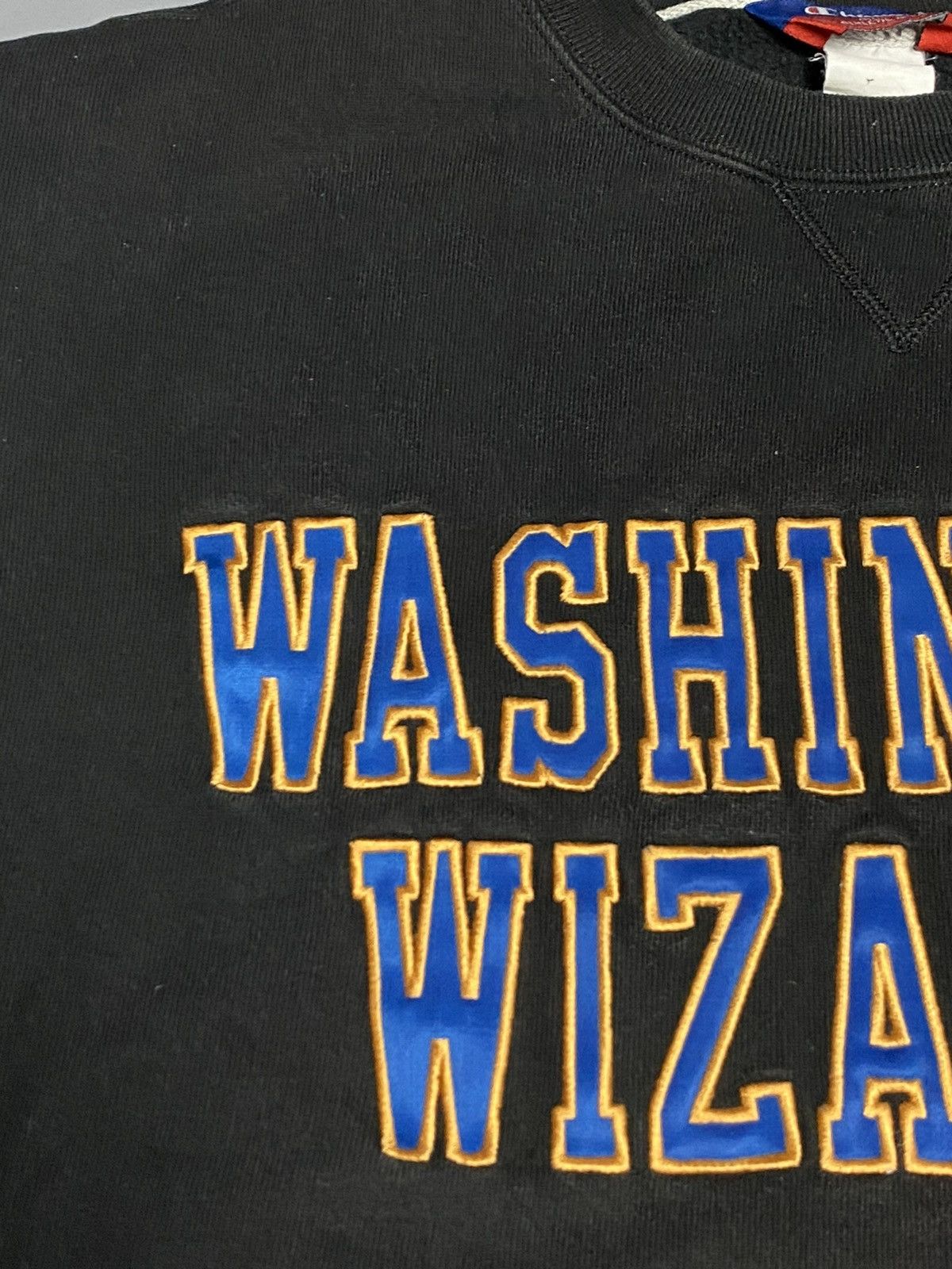 Champion Vtg Champion NBA Washington Wizards Black Sweatshirt Size L Size US L / EU 52-54 / 3 - 4 Thumbnail