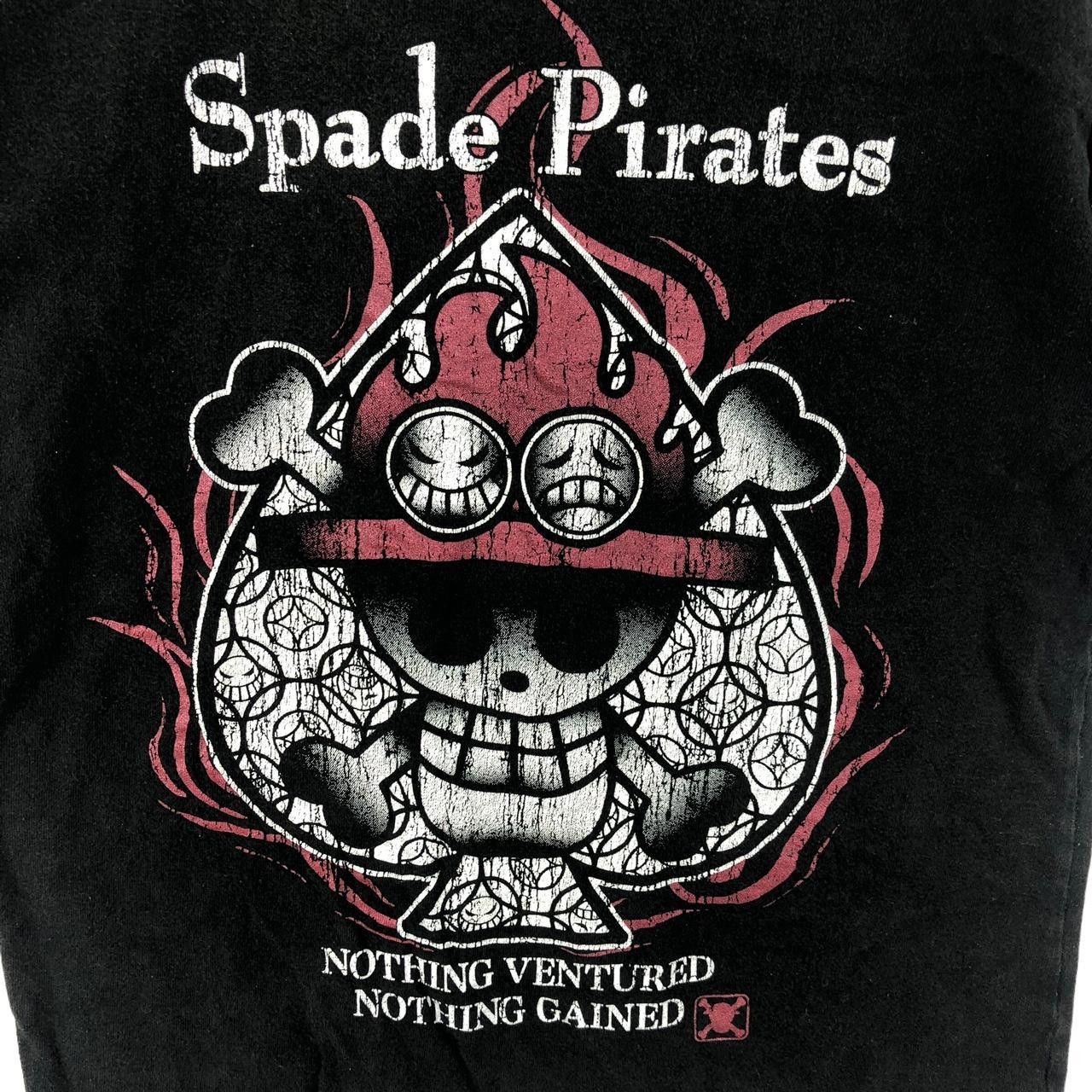 Anime ANIME ONE PIECE Spade Pirates Portgas D Ace Crew Tee Shirt Size US S / EU 44-46 / 1 - 7 Thumbnail