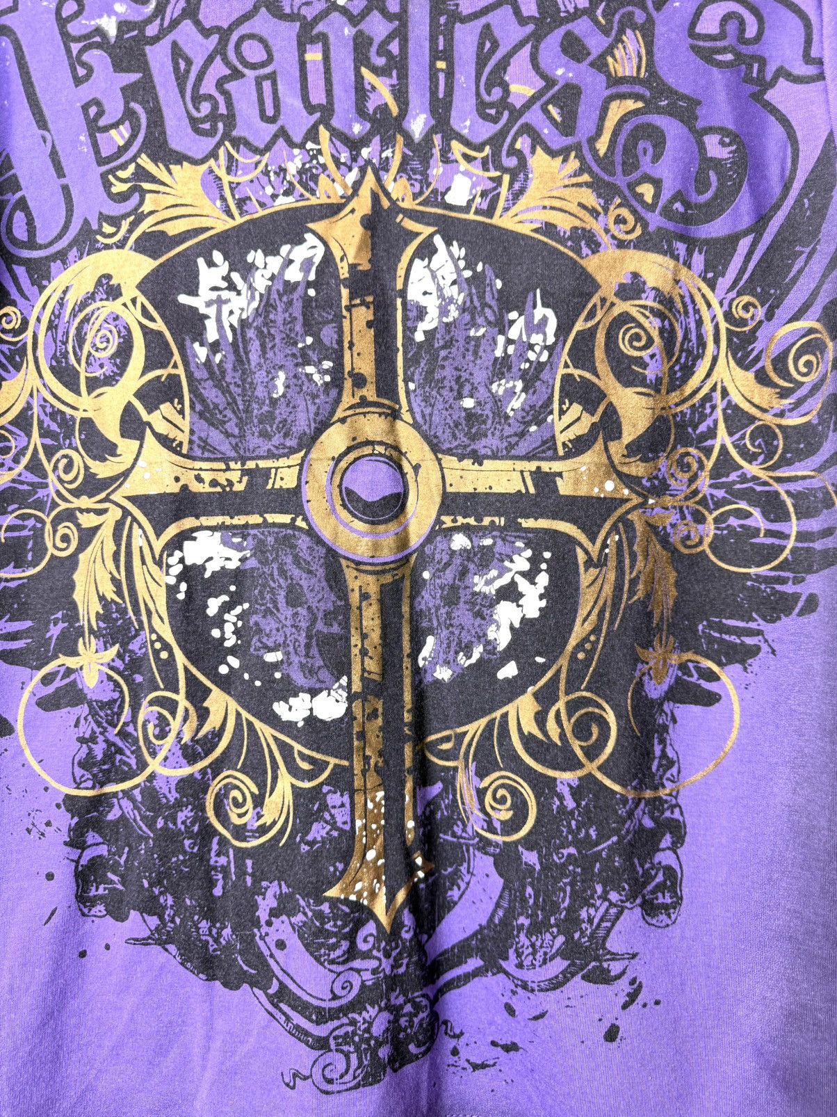 Ed Hardy Vintage Ed Hardy Style T Shirt Affiction Jnco Size US S / EU 44-46 / 1 - 4 Thumbnail