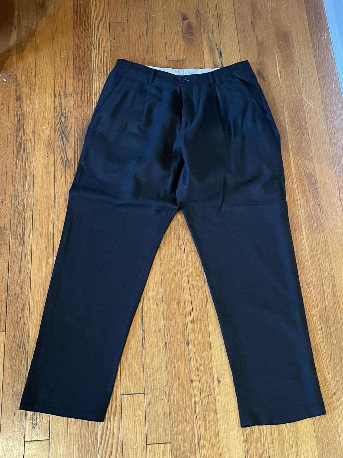 Supreme Pleated Trouser 32 Black 21FW - スラックス