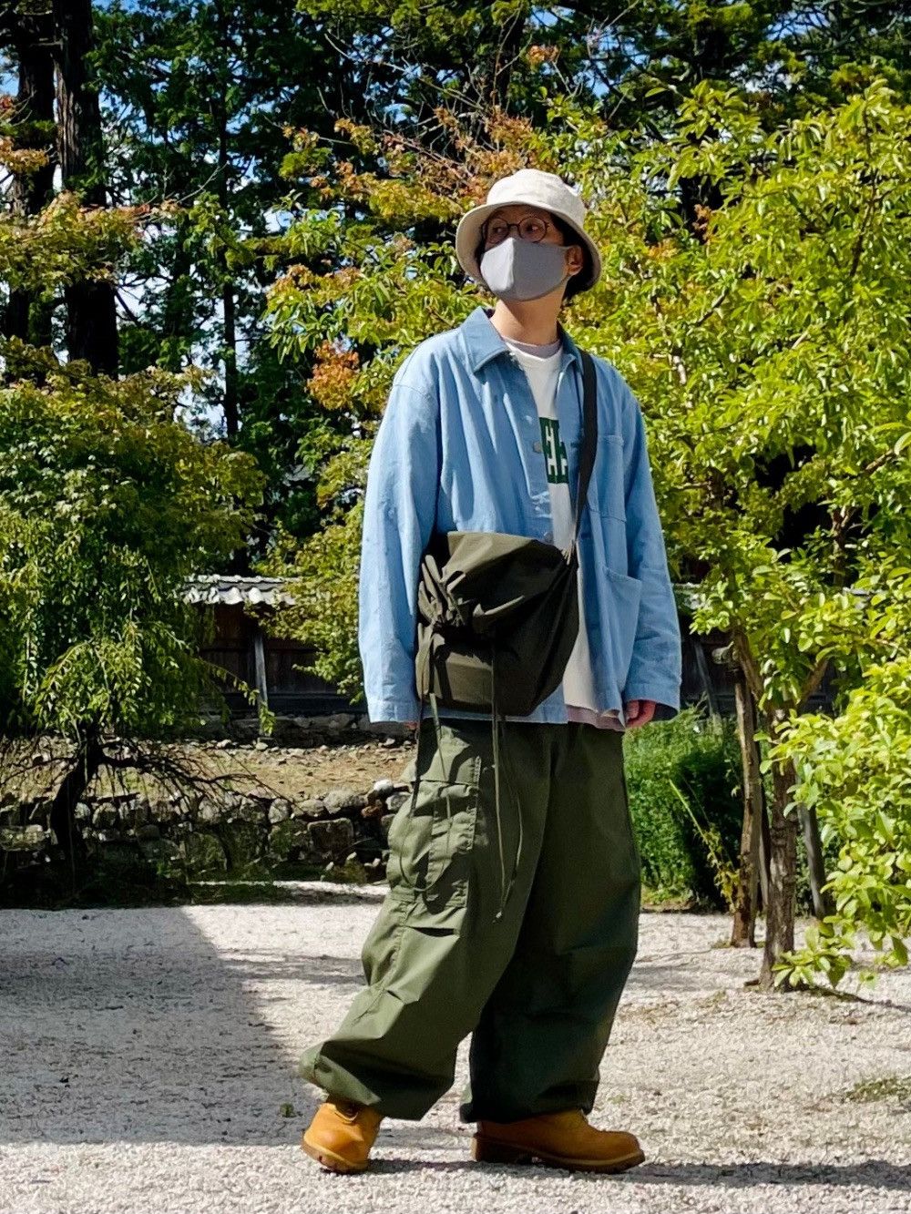 Yohji Yamamoto GU SUPERWIDE YOHJI YAMAMOTO STYLE CARGO Size US 34 / EU 50 - 4 Thumbnail