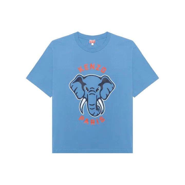 Kenzo KENZO Elephant Graphic Short Sleeve T-Shirt 0079 Size US M / EU 48-50 / 2 - 1 Thumbnail