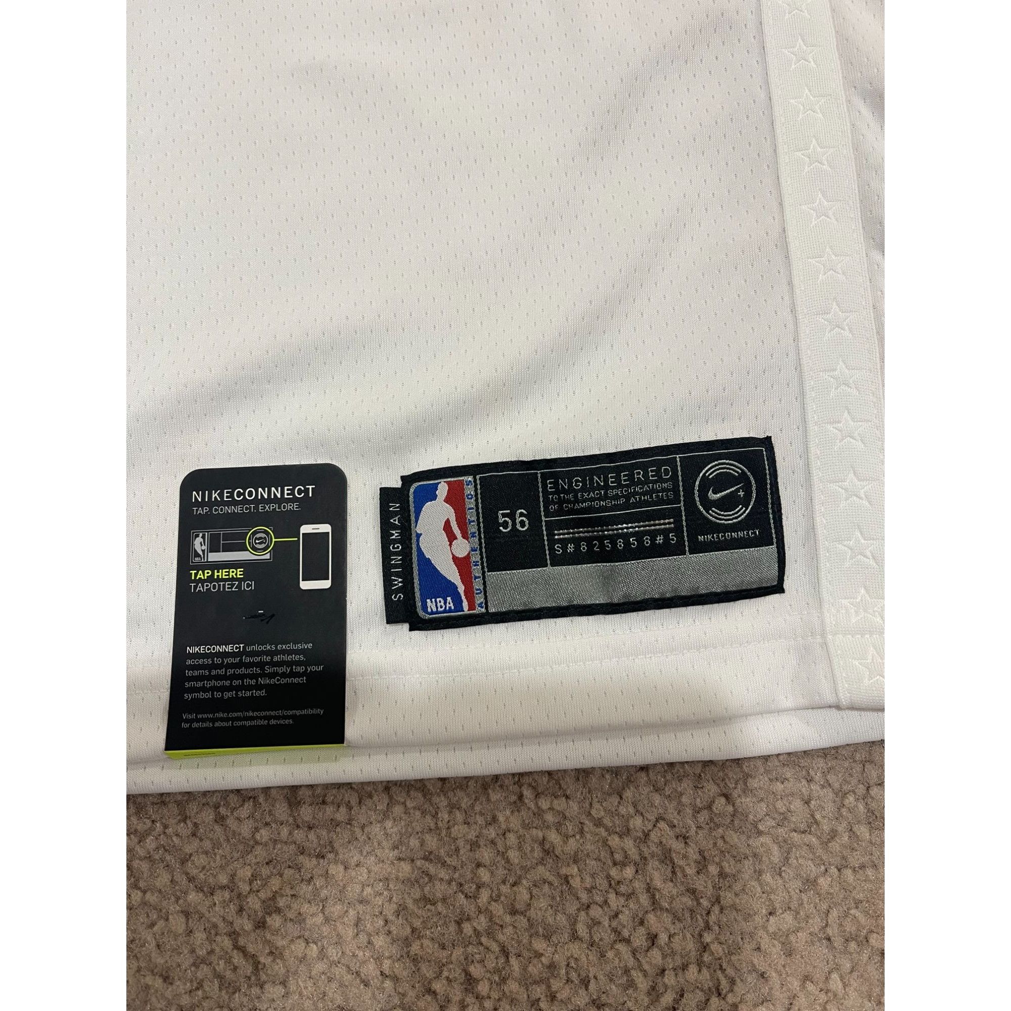 Jordan Brand Jordan Steph Curry GSW All Star 2018 Swingman Jersey Mens 2X Size US XXL / EU 58 / 5 - 4 Thumbnail