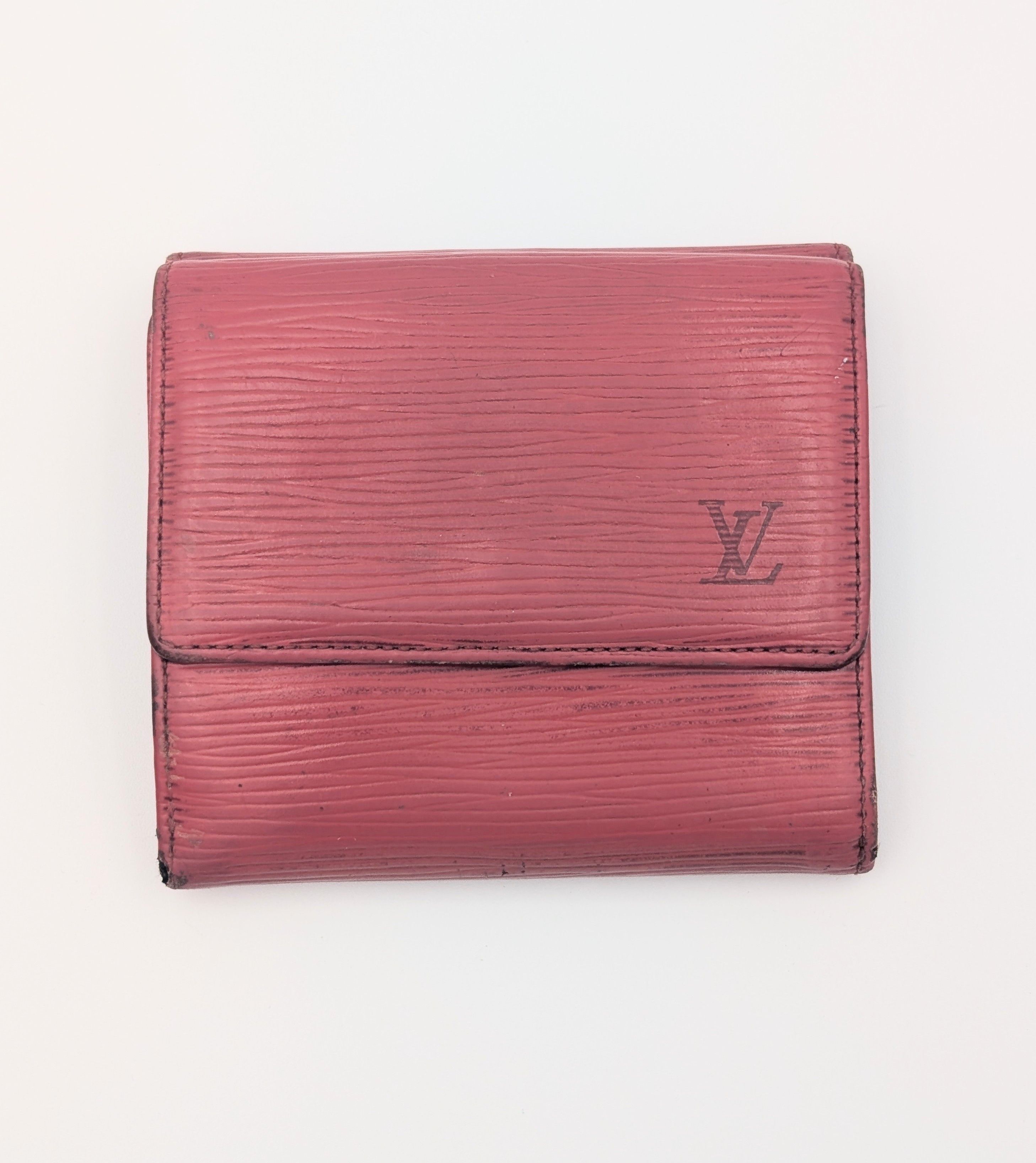Louis Vuitton Louis Vuitton Epi Wallet in Castillan Red Size ONE SIZE - 1 Thumbnail