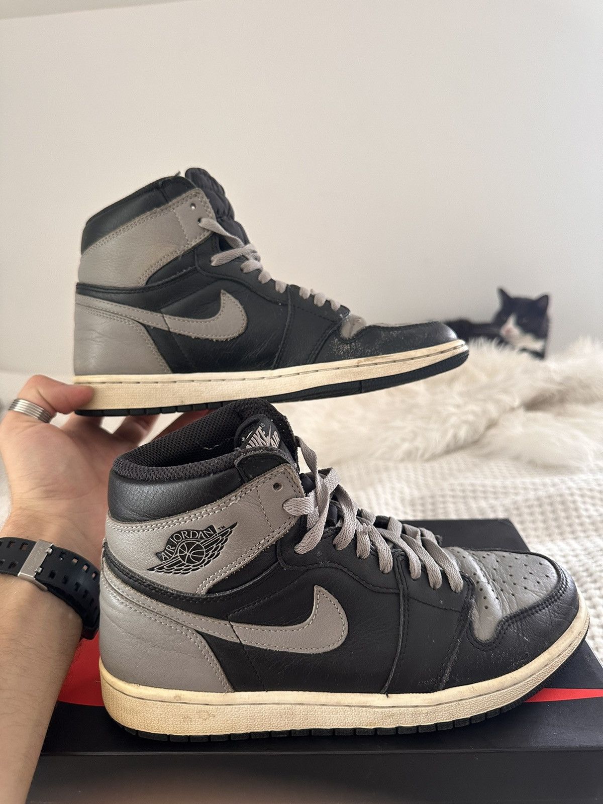 Jordan Brand × Nike Jordan 1 Shadow 2018 Size US 8 / EU 41 - 3 Thumbnail