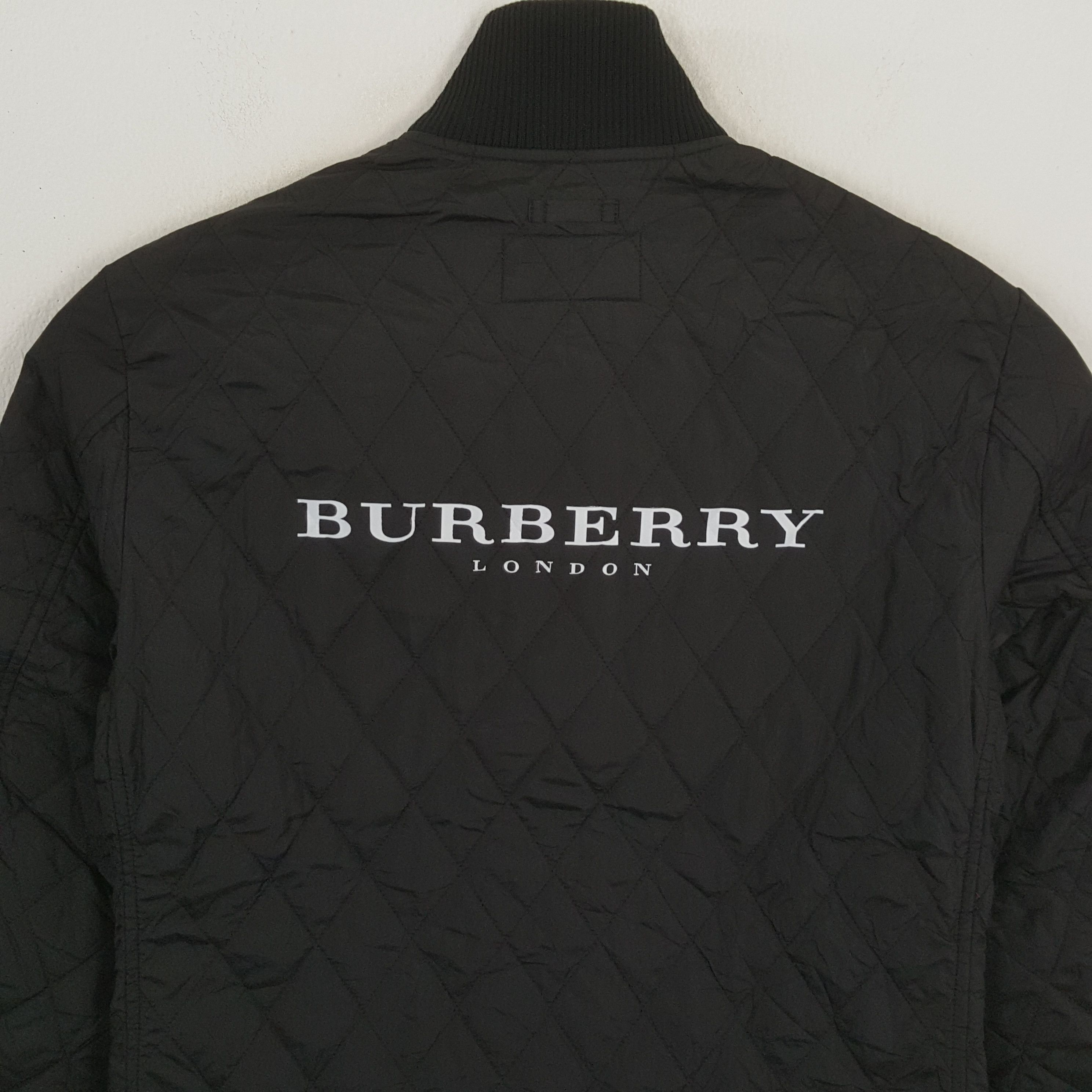 Burberry × Vintage BURBERRY BLACK LABEL Custom Art Jacket Size US XS / EU 42 / 0 - 2 Thumbnail