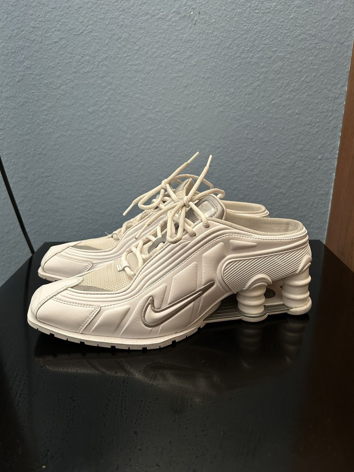 Martine Rose × Nike Nike shox x martine rose all white color Size US 9.5 / EU 42-43 - 1 Thumbnail
