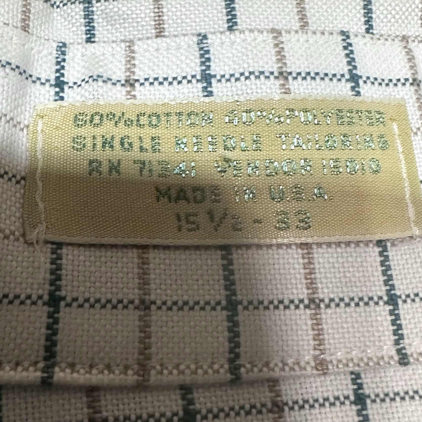 Vintage VINTAGE L.L. Bean Button-Up Shirt Mens Medium 15.5 White Blue Check Shirt Mens Medium White Blue Check Casual Workwear USA 90s Mens Size US M / EU 48-50 / 2 - 7 Thumbnail