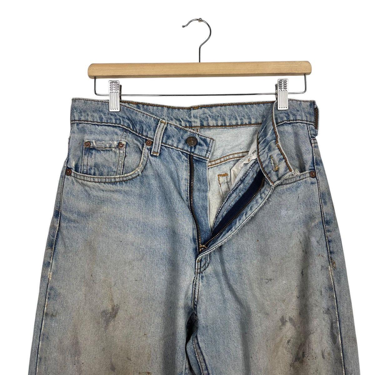 Levi's Vintage Y2k Levis Distressed Denim Jeans Size US 30 / EU 46 - 15 Thumbnail