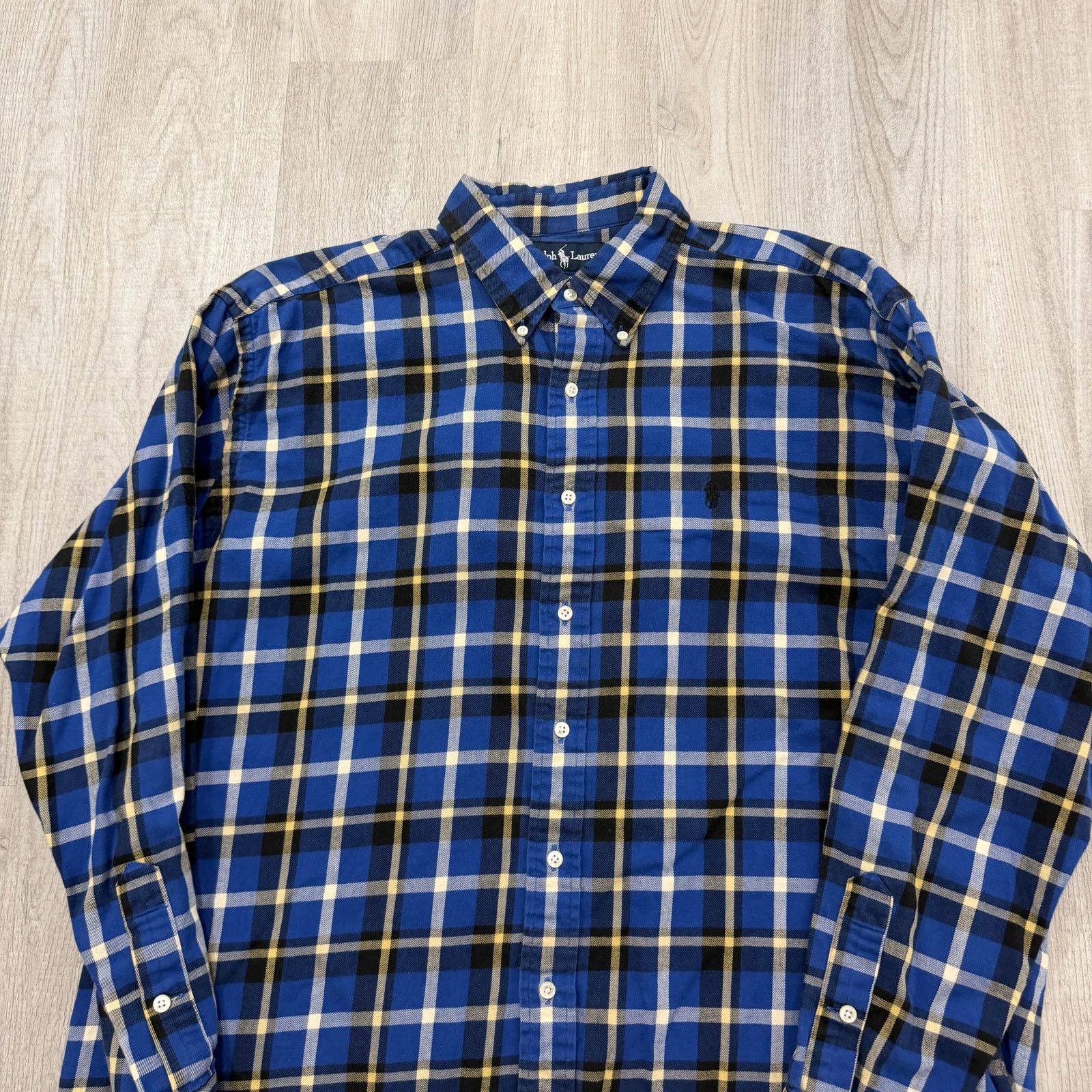 Polo Ralph Lauren Vintage Polo Ralph Lauren Blaire Flannel Shirt Mens XL Plaid Size US XL / EU 56 / 4 - 2 Thumbnail