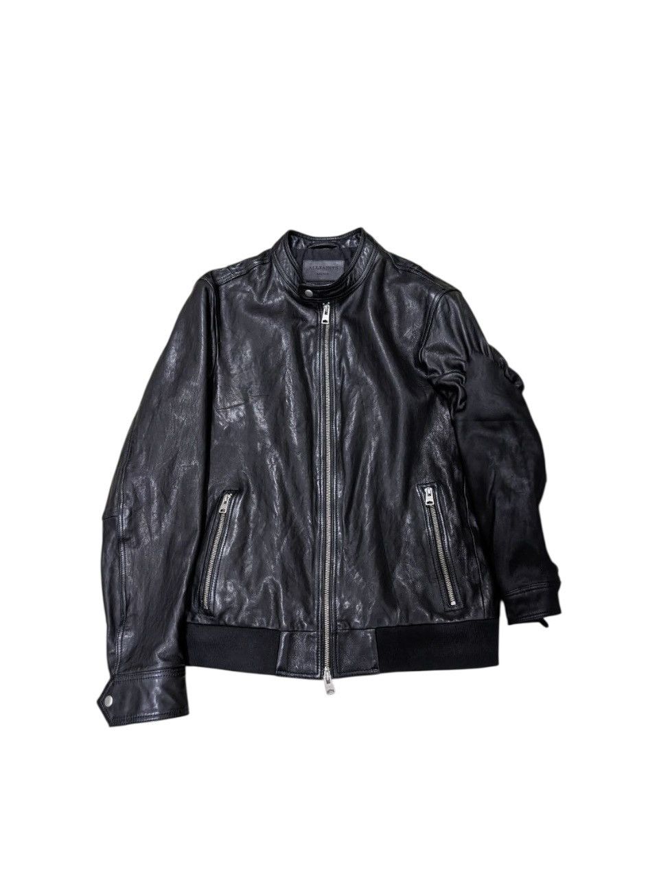 Allsaints RARE ARCHIVED DEFORMED LEFT SLEEVE ALLSAINTS MILLER JACKET Size US S / EU 44-46 / 1 - 1 Thumbnail