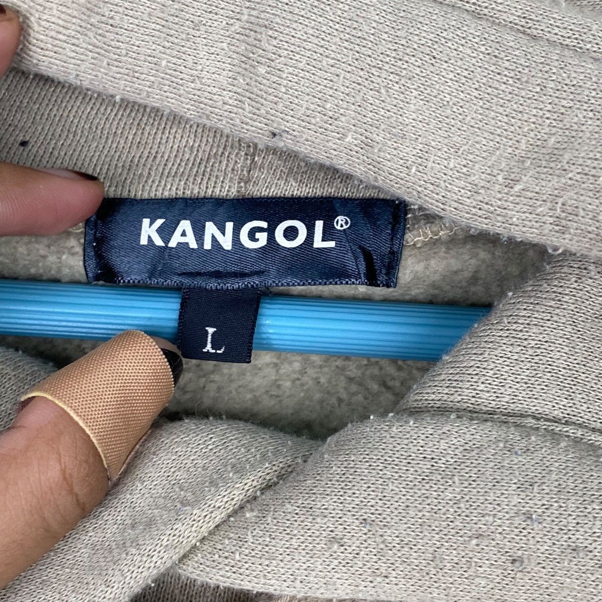 Kangol Kangol Hoodie Sweatshirt Pull Over Size US XL / EU 56 / 4 - 5 Thumbnail
