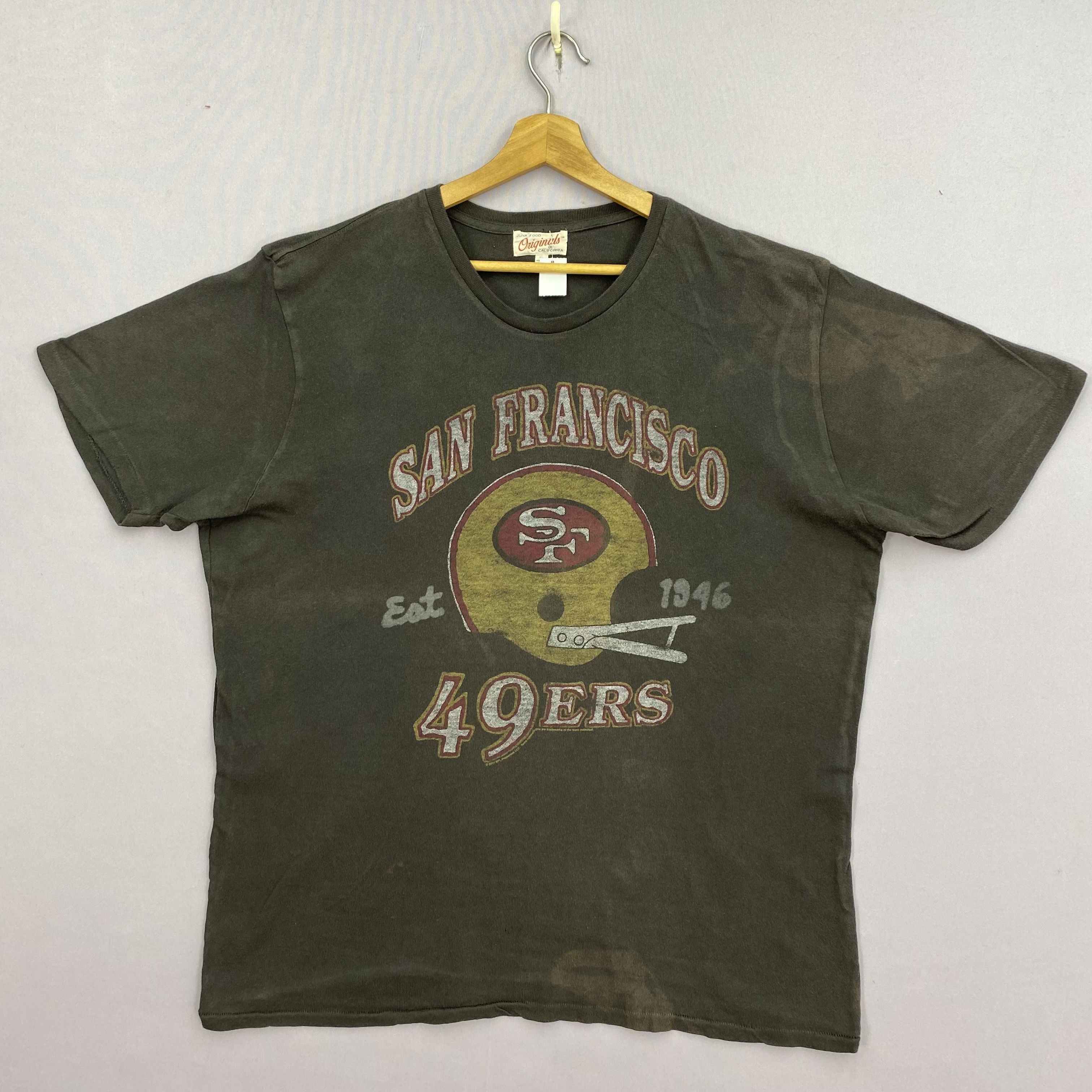 NFL Vintage Y2K NFL San Francisco 49ers T-Shirt Sportswear Tees Size US XL / EU 56 / 4 - 1 Thumbnail
