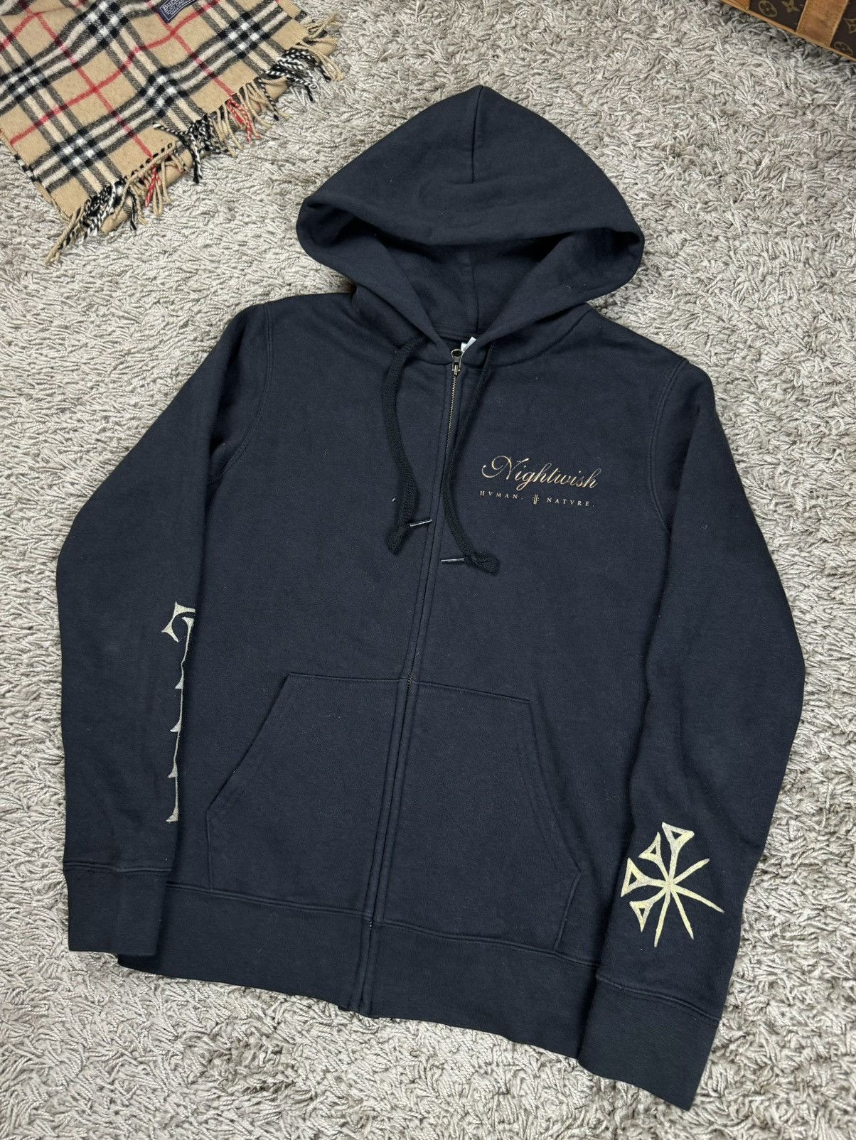 Vintage Zip hoodie Nightwish original rock music casual skate item Size US S / EU 44-46 / 1 - 2 Thumbnail