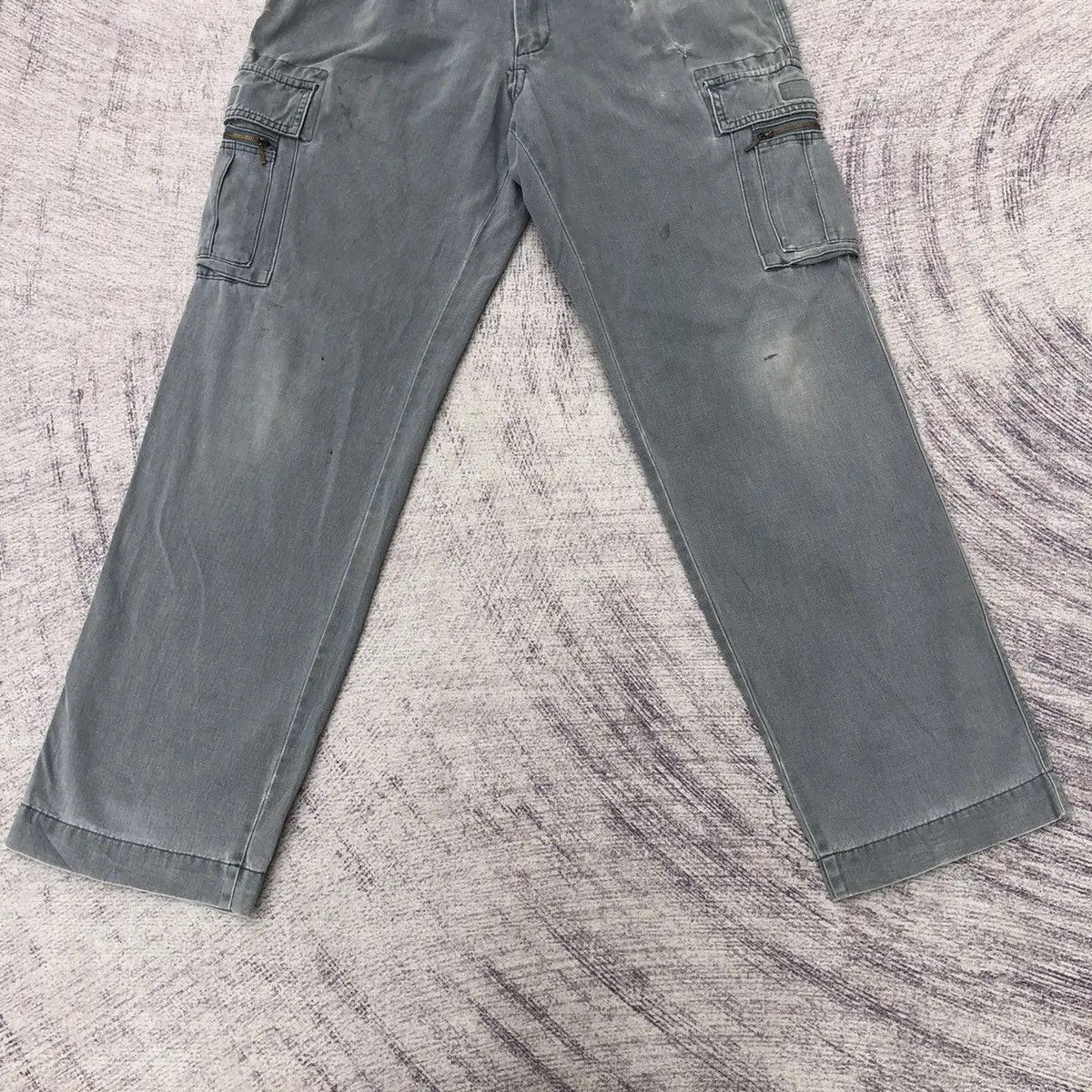 Japanese Brand Grand Cisco Faded Cargo Multipocket Utility Pants Size US 30 / EU 46 - 3 Thumbnail